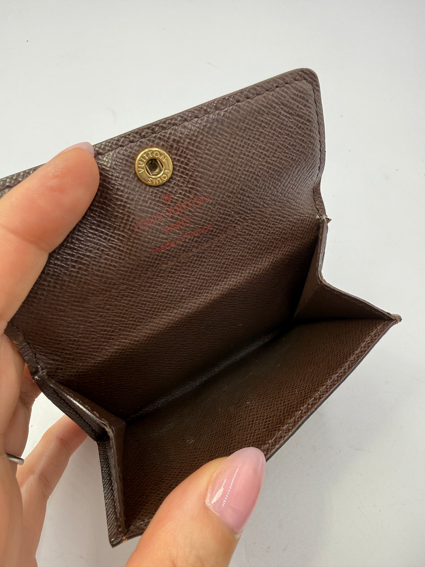 Louis Vuitton Damier Ebene Ludlow Compact Wallet CT1015