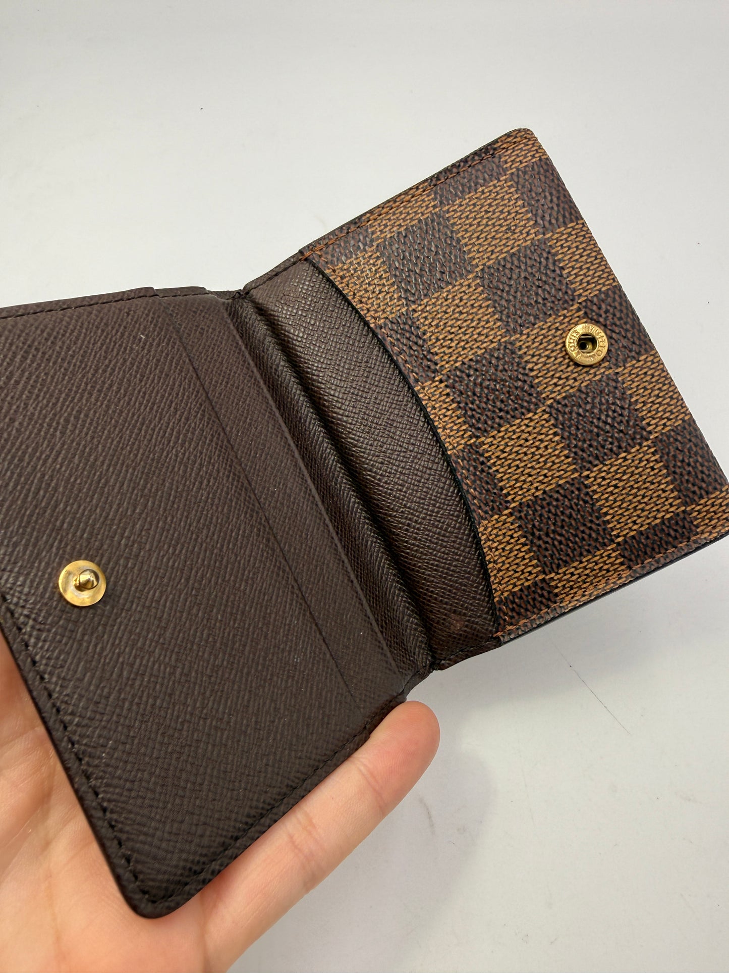 Louis Vuitton Damier Ebene Ludlow Compact Wallet CT1015
