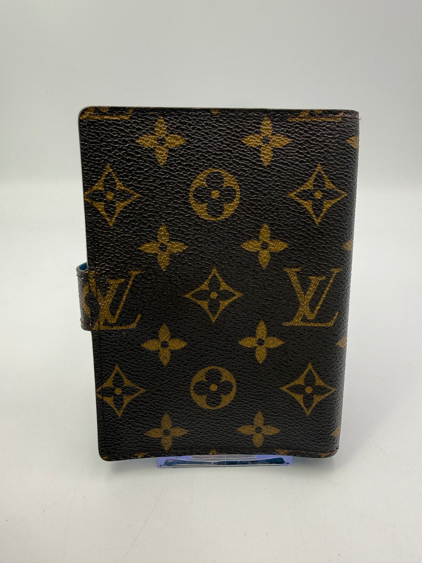 Louis Vuitton Monogram Koala Agenda PM Blue Interior CA0075