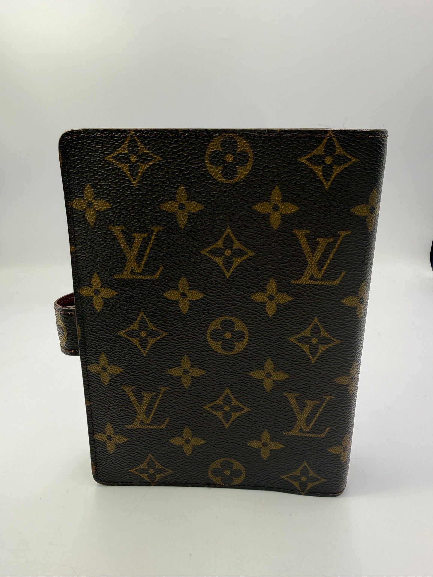 Louis Vuitton Monogram Coated Canvas Agenda MM SP0999