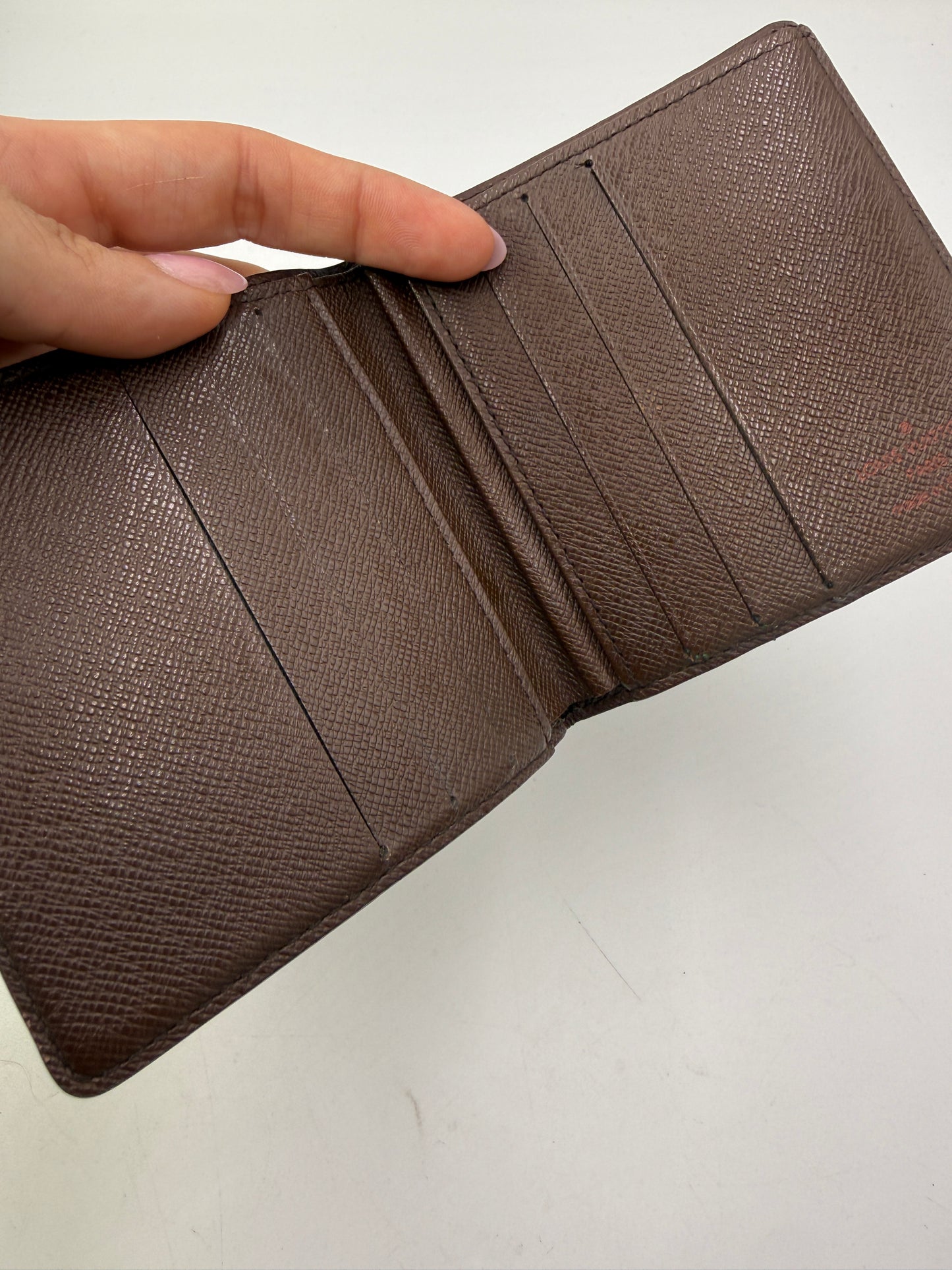 Louis Vuitton Damier Ebene Bifold Wallet CA0045