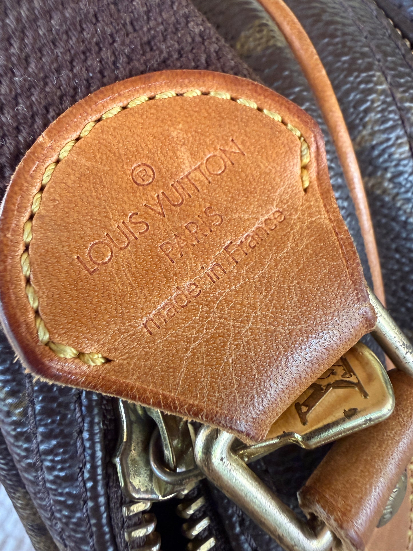 Louis Vuitton Monogram Coated Canvas Reporter PM SP1012