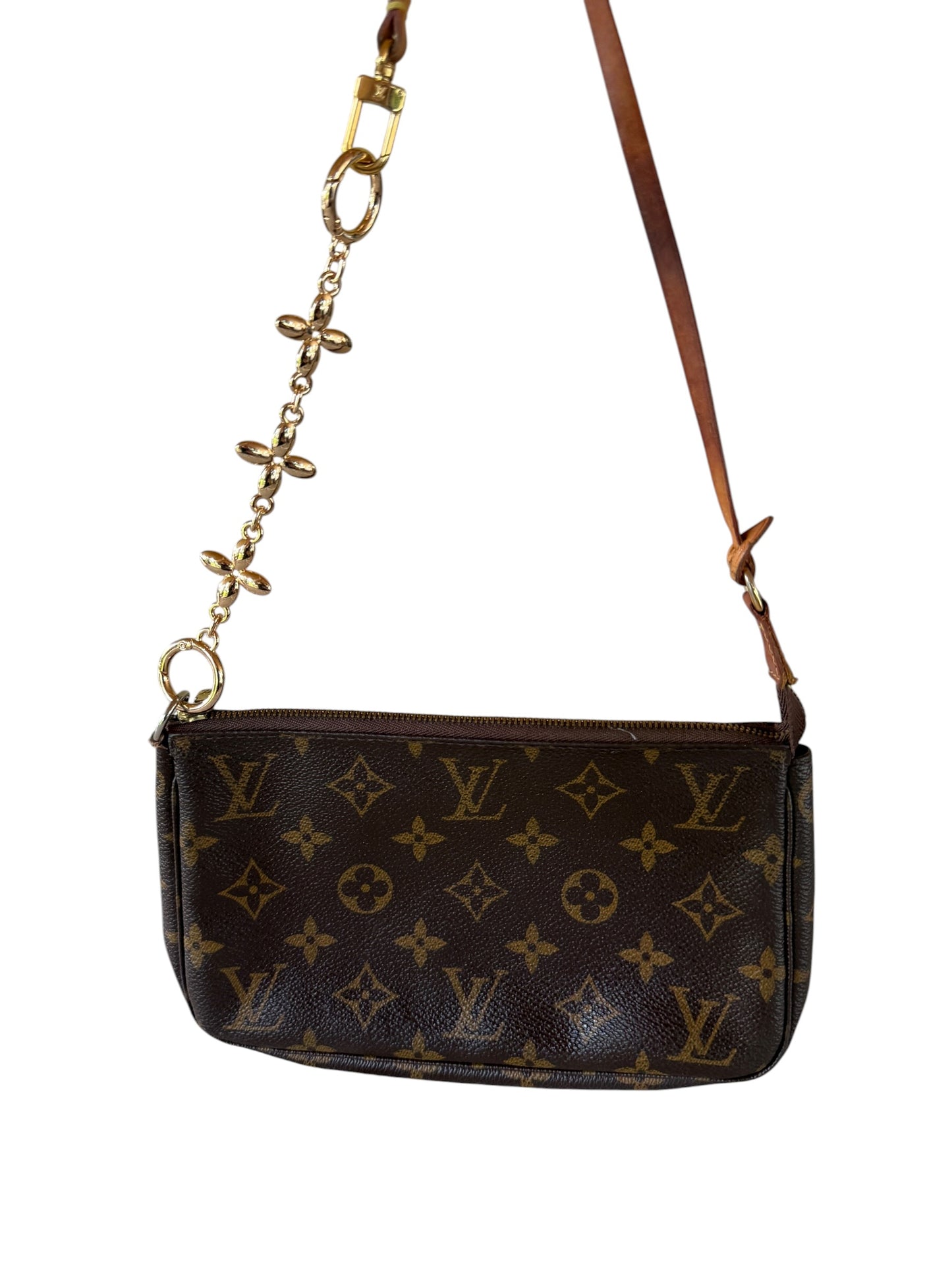 Louis Vuitton Monogram Coated Canvas Pochette CA0140