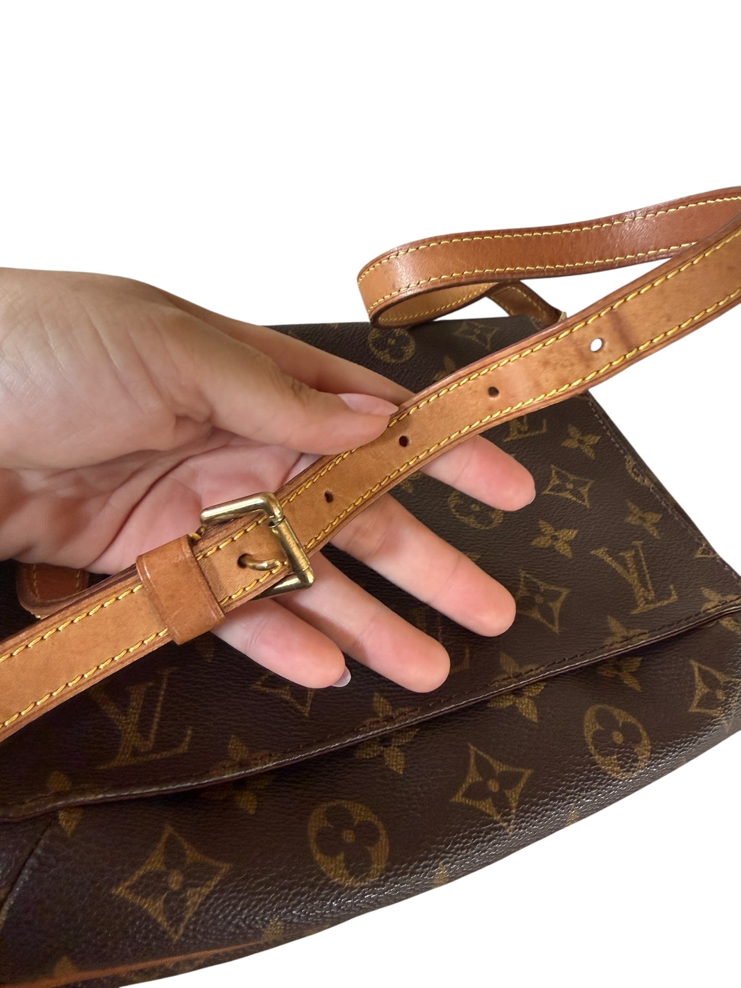 Louis Vuitton Monogram Coated Canvas Tango Shoulder SP0939