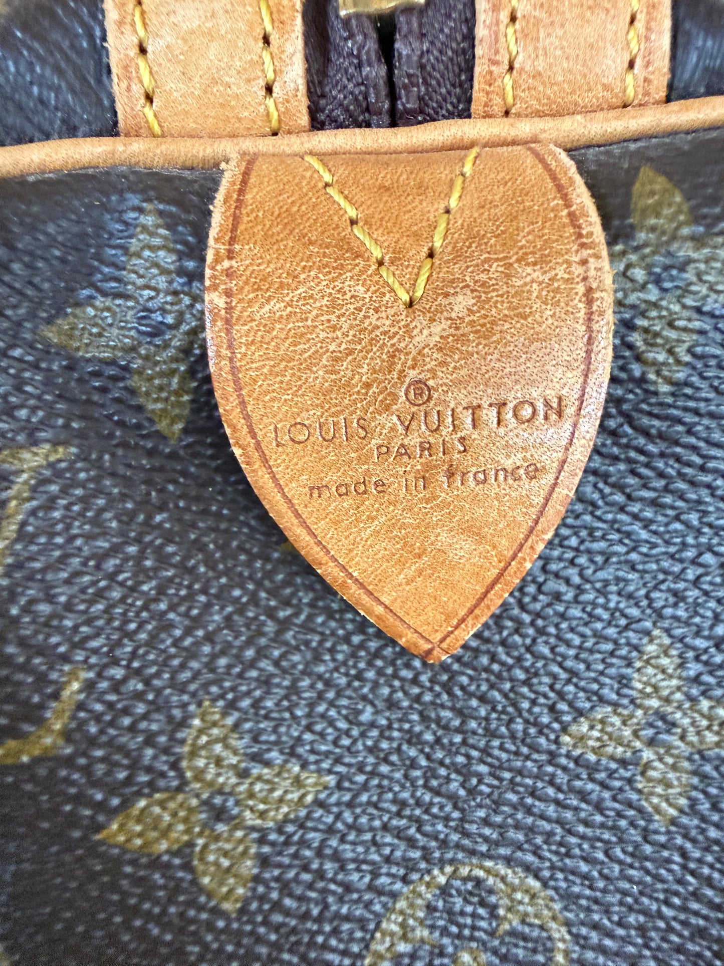 Louis Vuitton Monogram Coated Canvas Sac Souple 35 cm