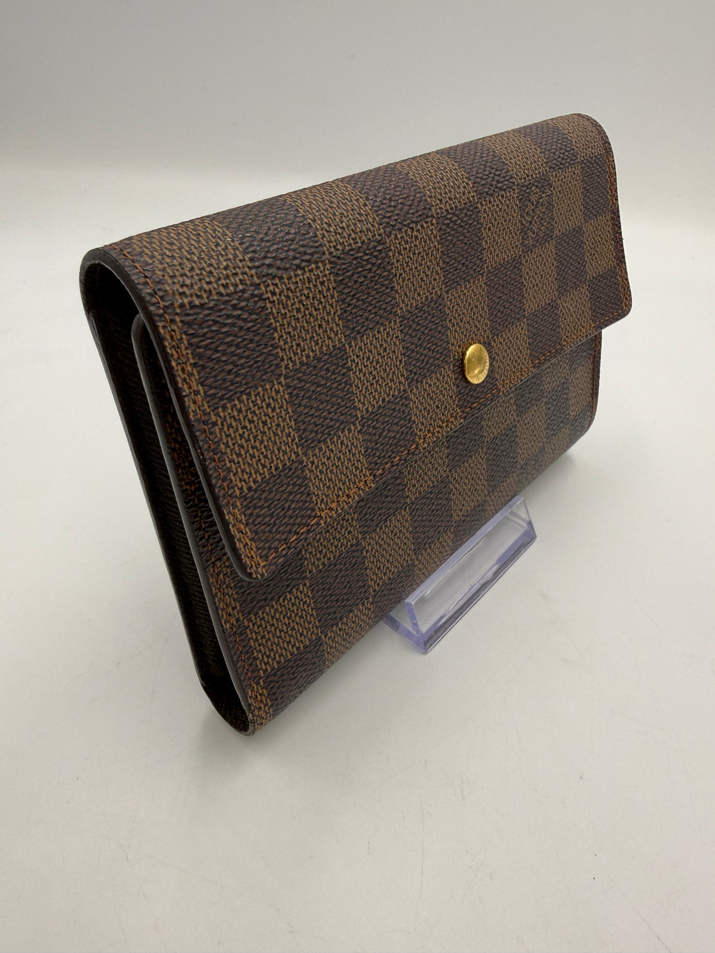 Louis Vuitton Damier Ebene Compact International Wallet SP0024