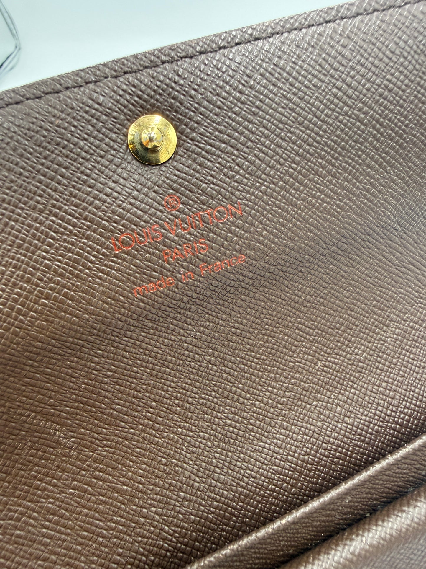 Louis Vuitton Damier Ebene Compact International Wallet SP0024