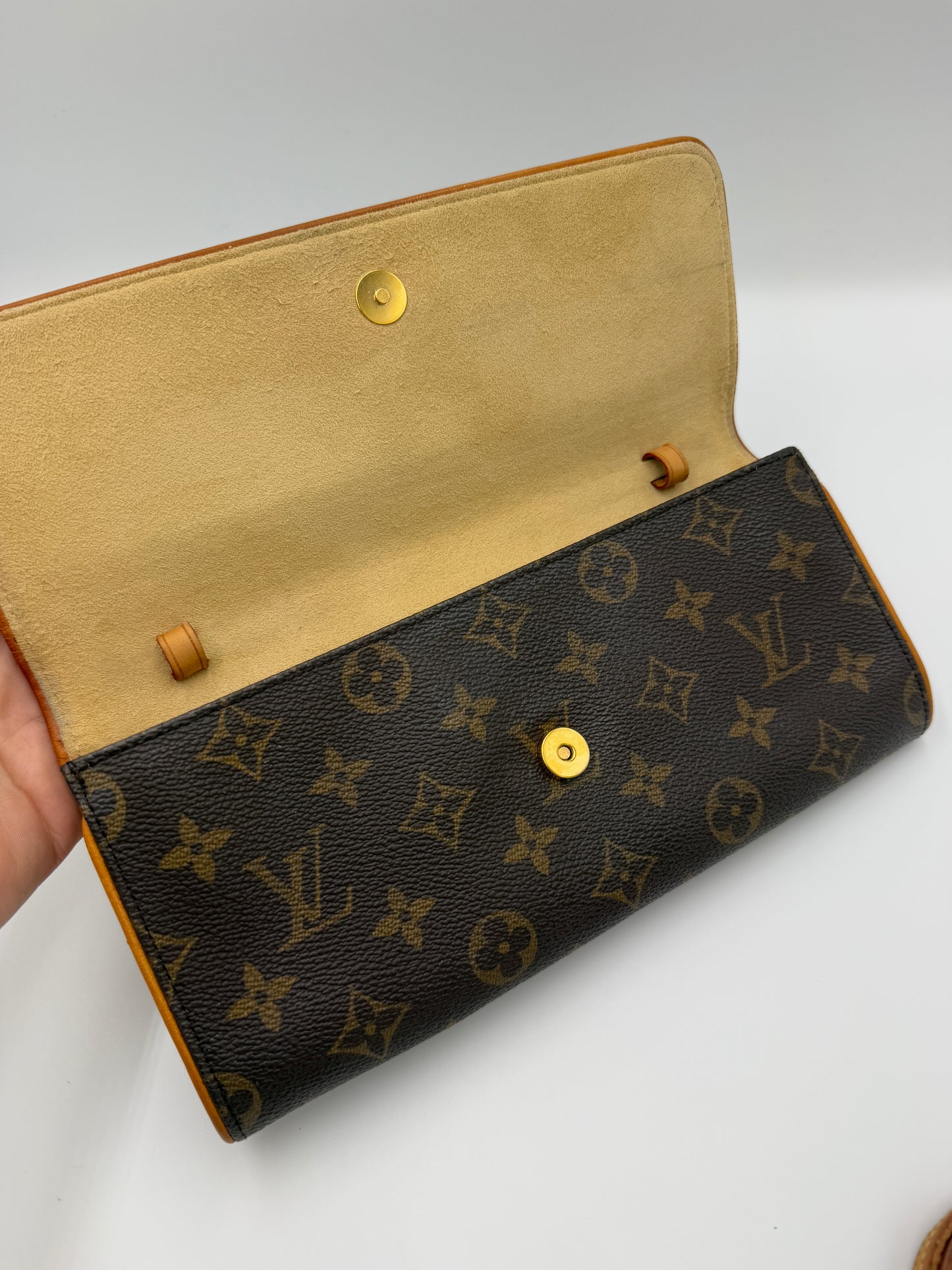 Louis Vuitton Monogram Twin Pochette GM FL0071