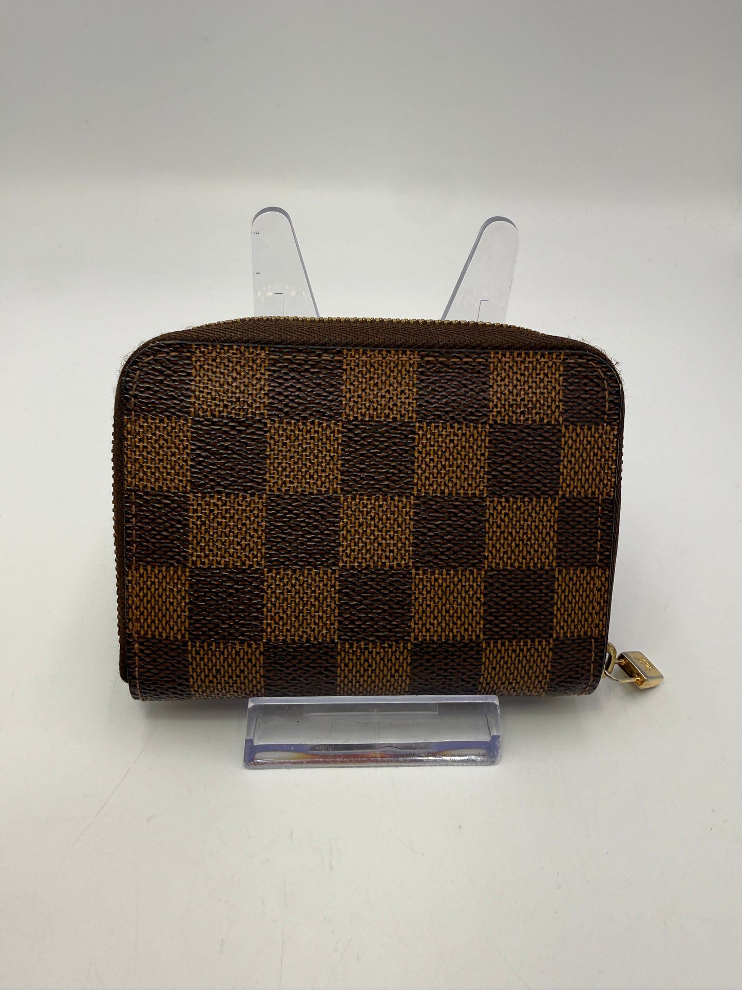 Louis Vuitton Damier Ebene Coated Canvas Compact Zippy TS3182