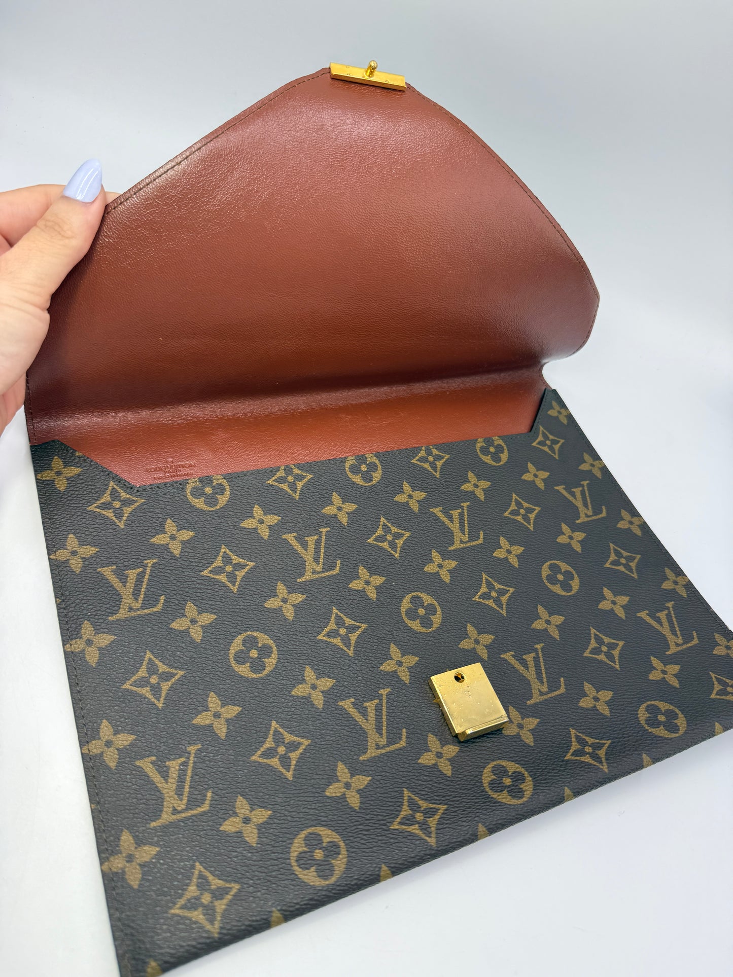 Louis Vuitton Monogram Envelope Document Holder