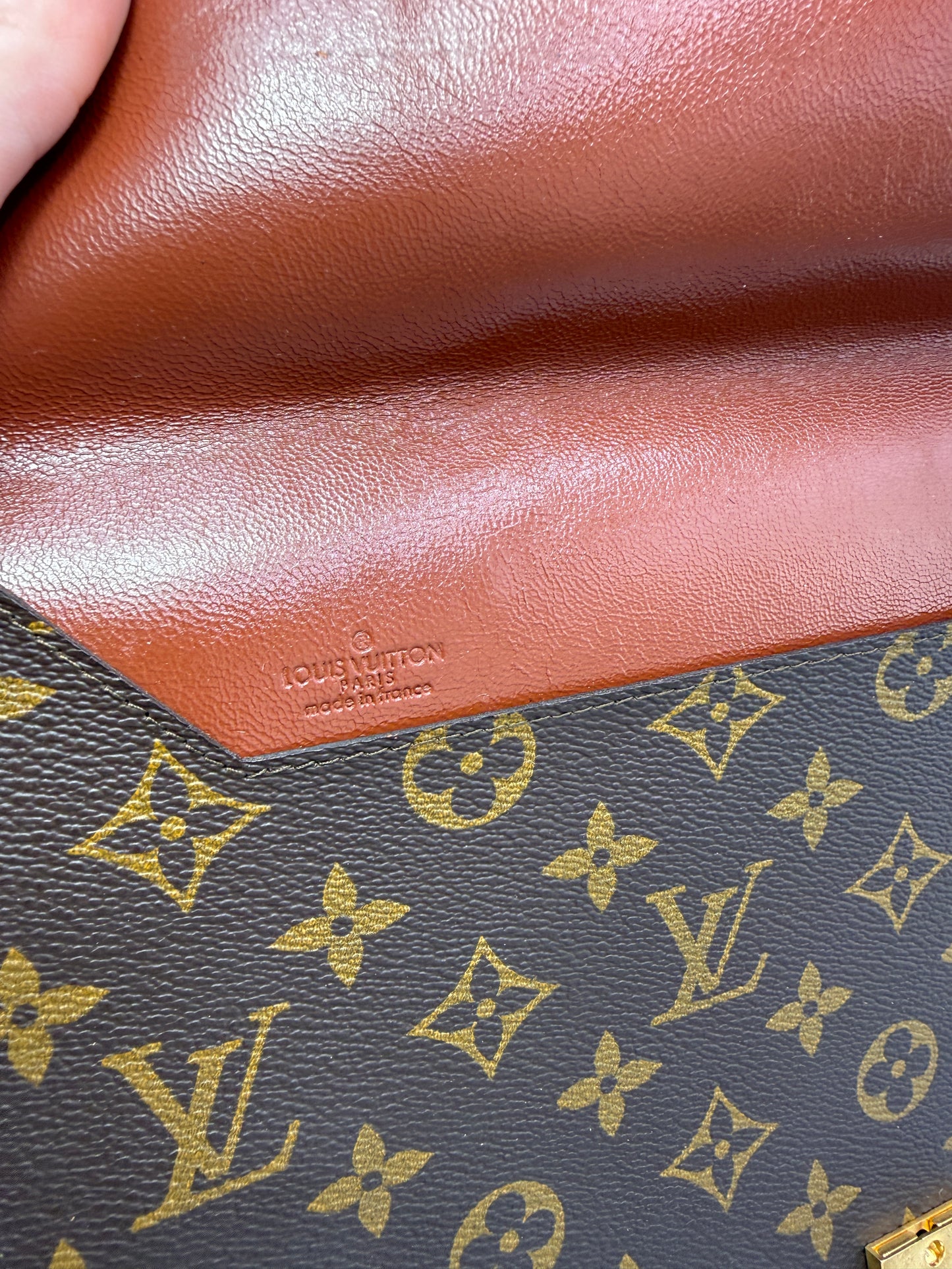 Louis Vuitton Monogram Envelope Document Holder