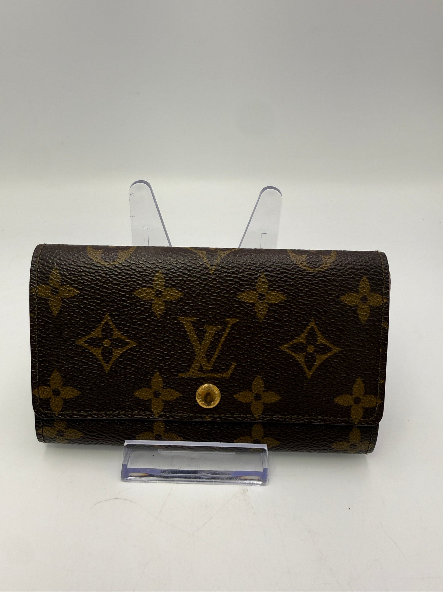 Louis Vuitton Monogram Coated Canvas Mini Sarah Wallet CA0972
