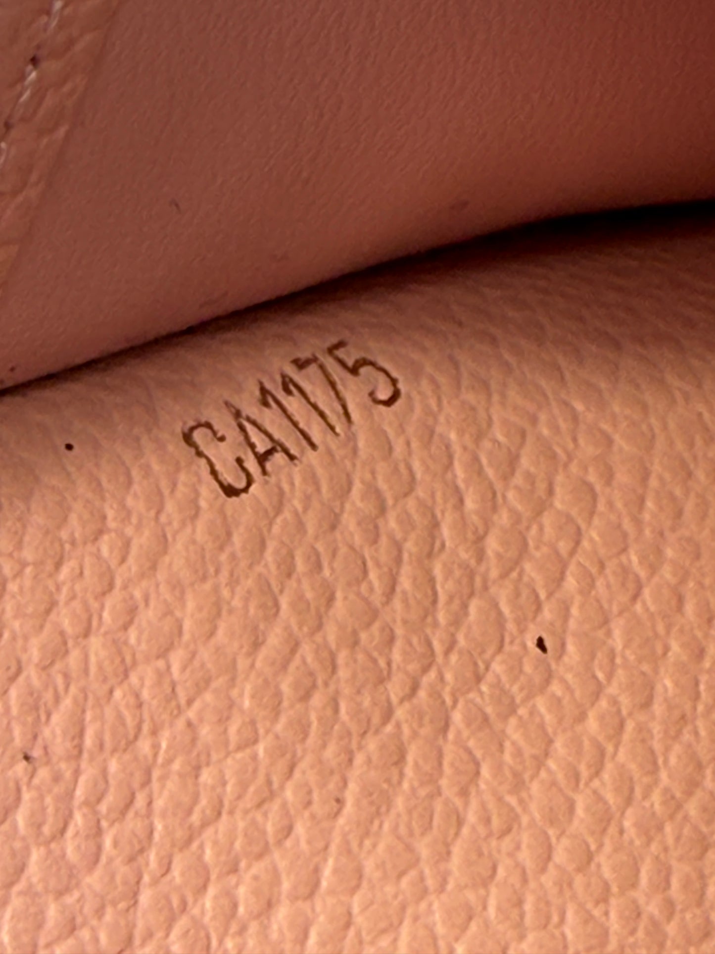 Louis Vuitton Rose Ballerine Empreinte Sarah Wallet CA1175