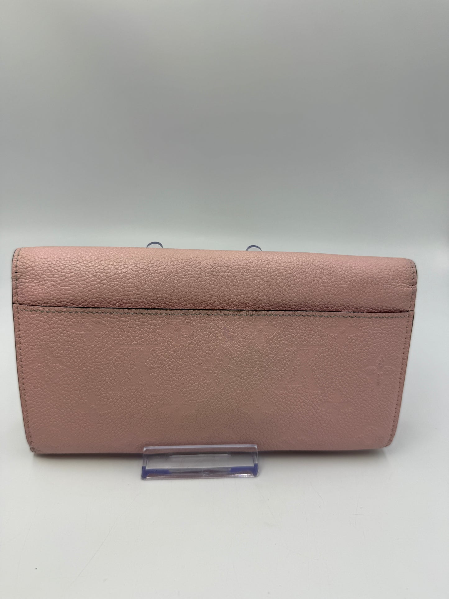 Louis Vuitton Rose Ballerine Empreinte Sarah Wallet CA1175