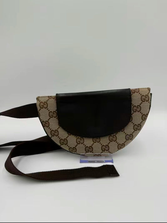 Gucci Canvas Guccissima Belt Bag/Sling Bag