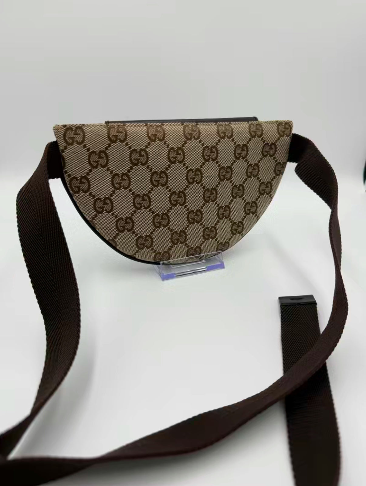 Gucci Canvas Guccissima Belt Bag/Sling Bag