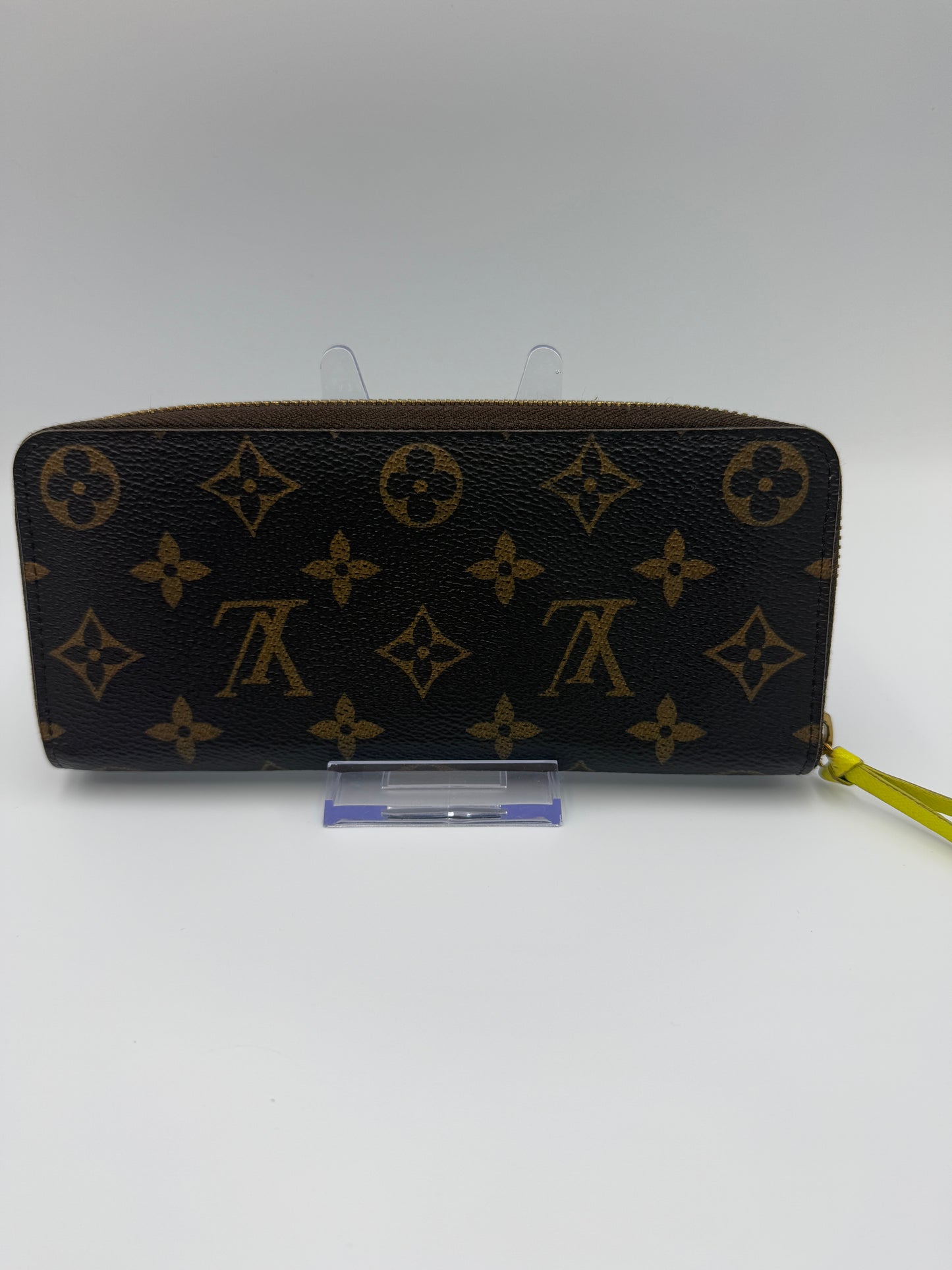 Louis Vuitton Monogram Coated Canvas Clemence Wallet CA2106