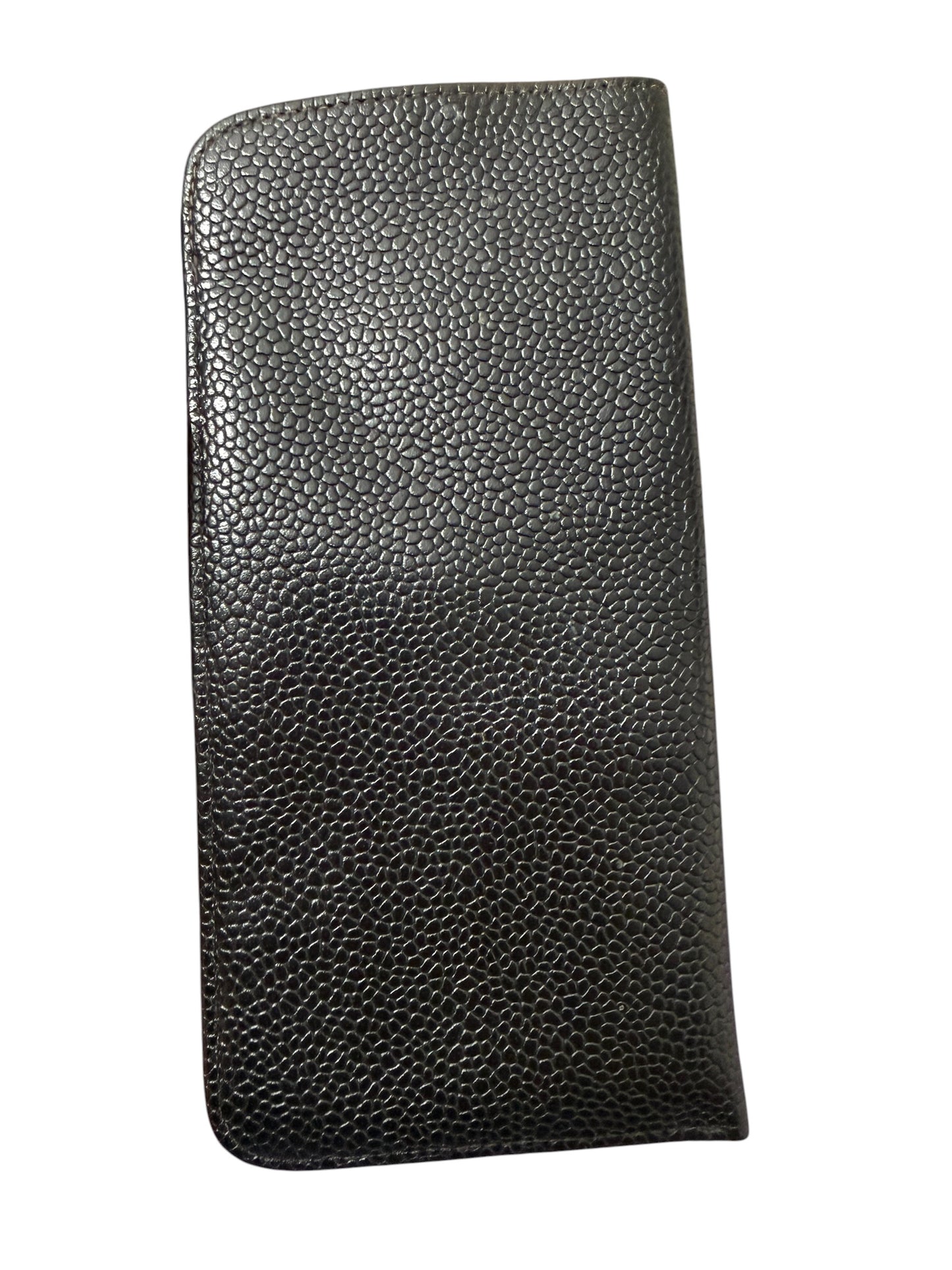 Chanel Black Caviar Leather Glasses Case