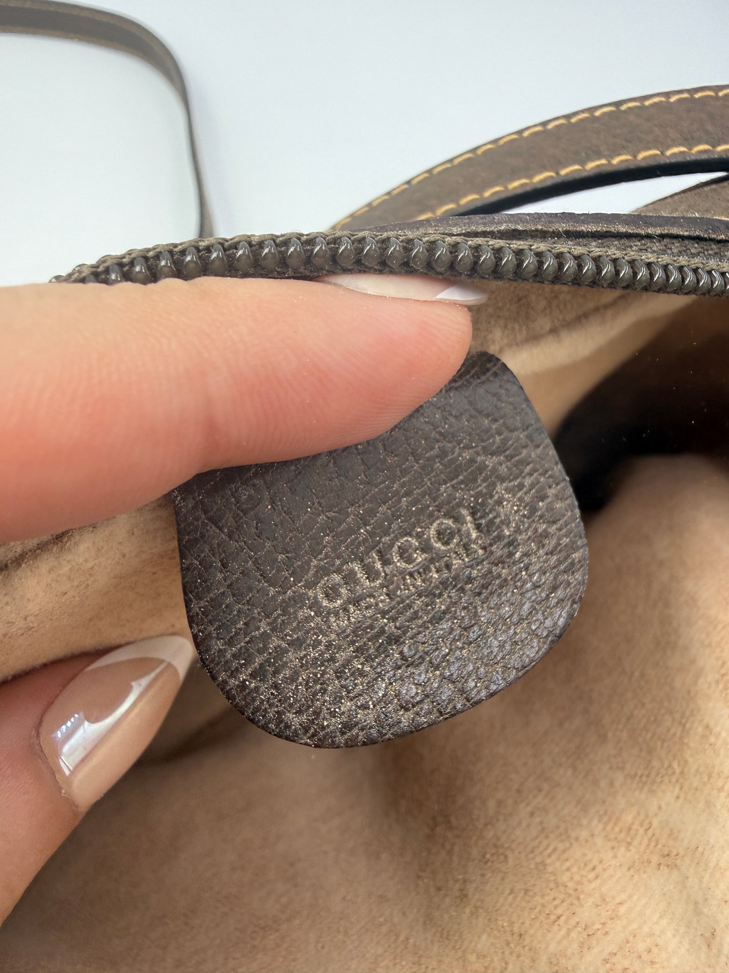 Gucci Guccissima Supreme Coated Canvas Crossbody Vintage