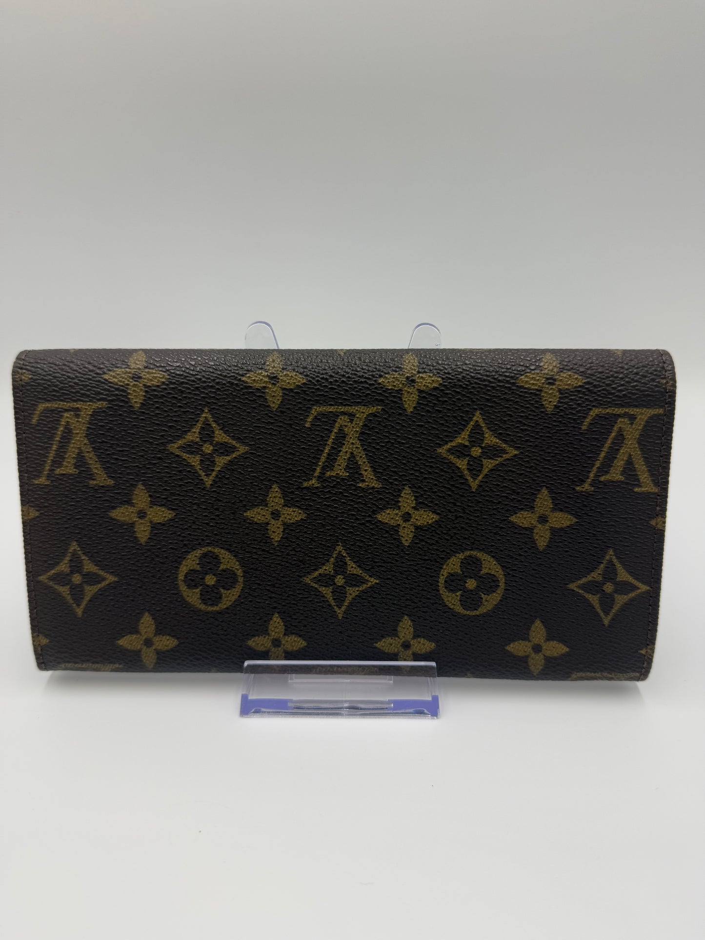 Louis Vuitton Vintage Monogram Coated Canvas Envelope Sarah Wallet