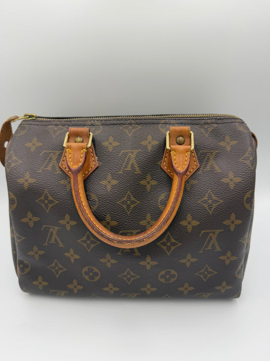 Louis Vuitton Monogram Coated Canvas Speedy 25 SP0974