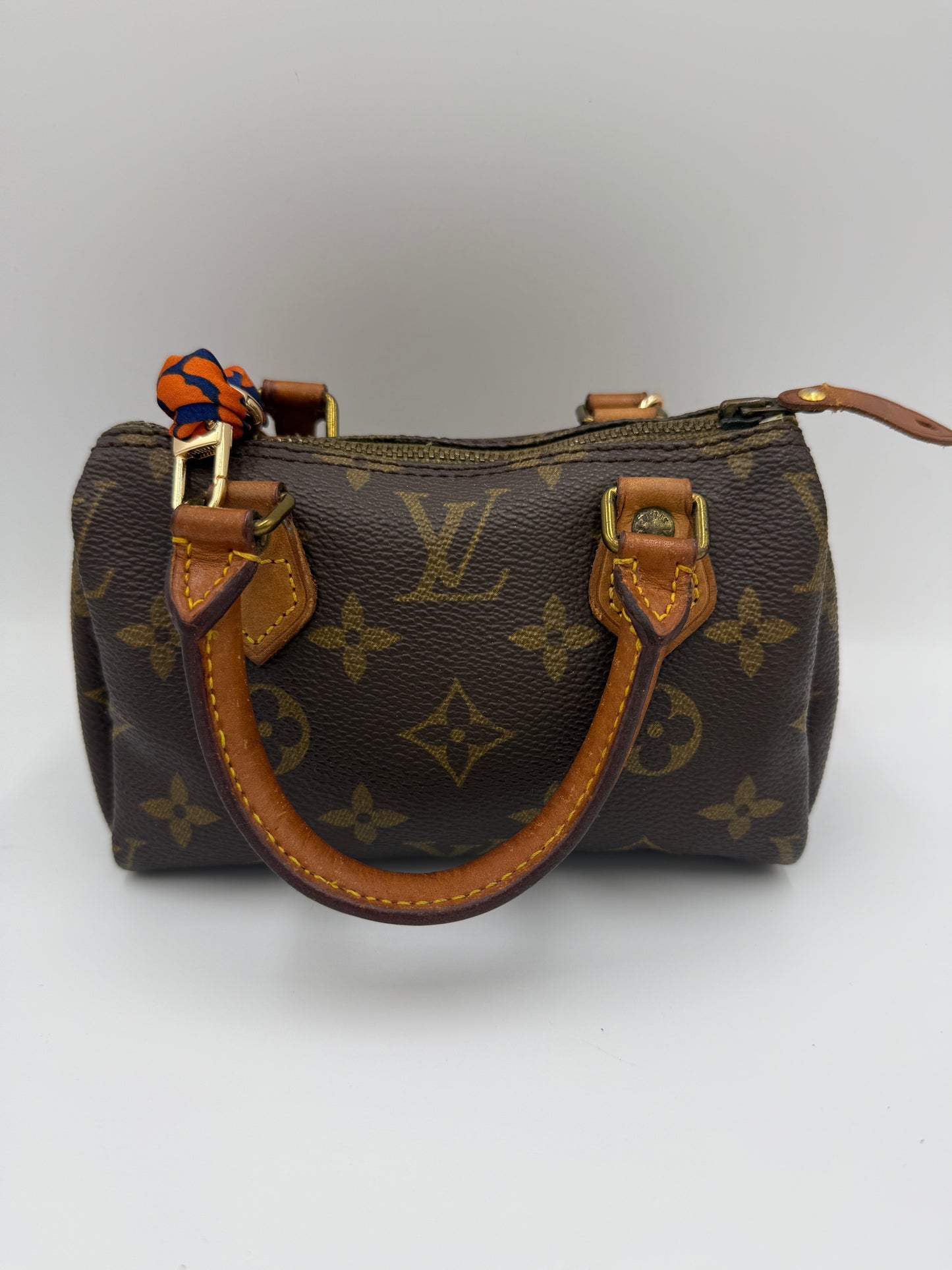 Louis Vuitton Coated Canvas Monogram Speedy Nano