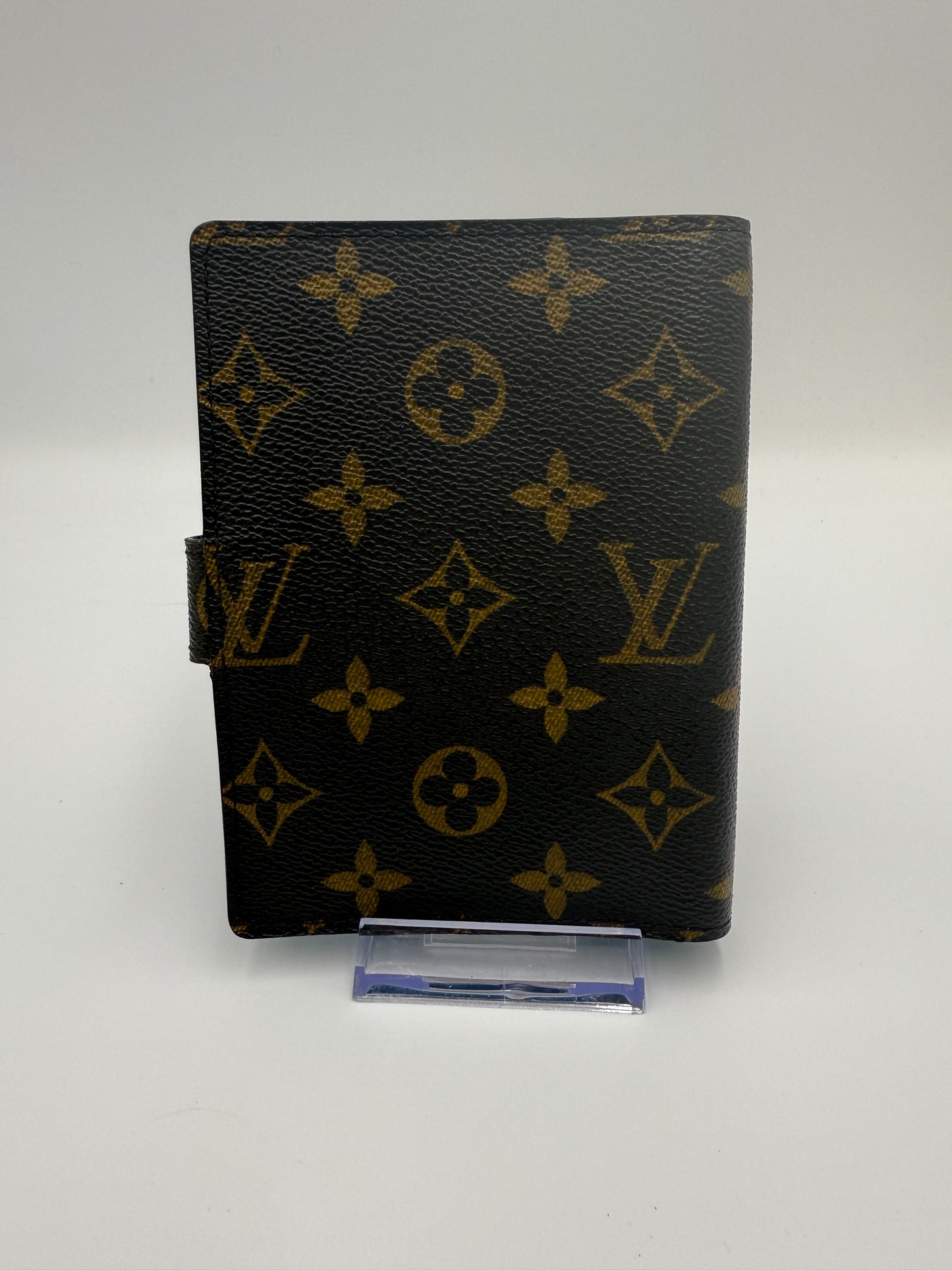 Louis Vuitton Monogram Coated Canvas Koala Agenda PM Blue Interior CA0075