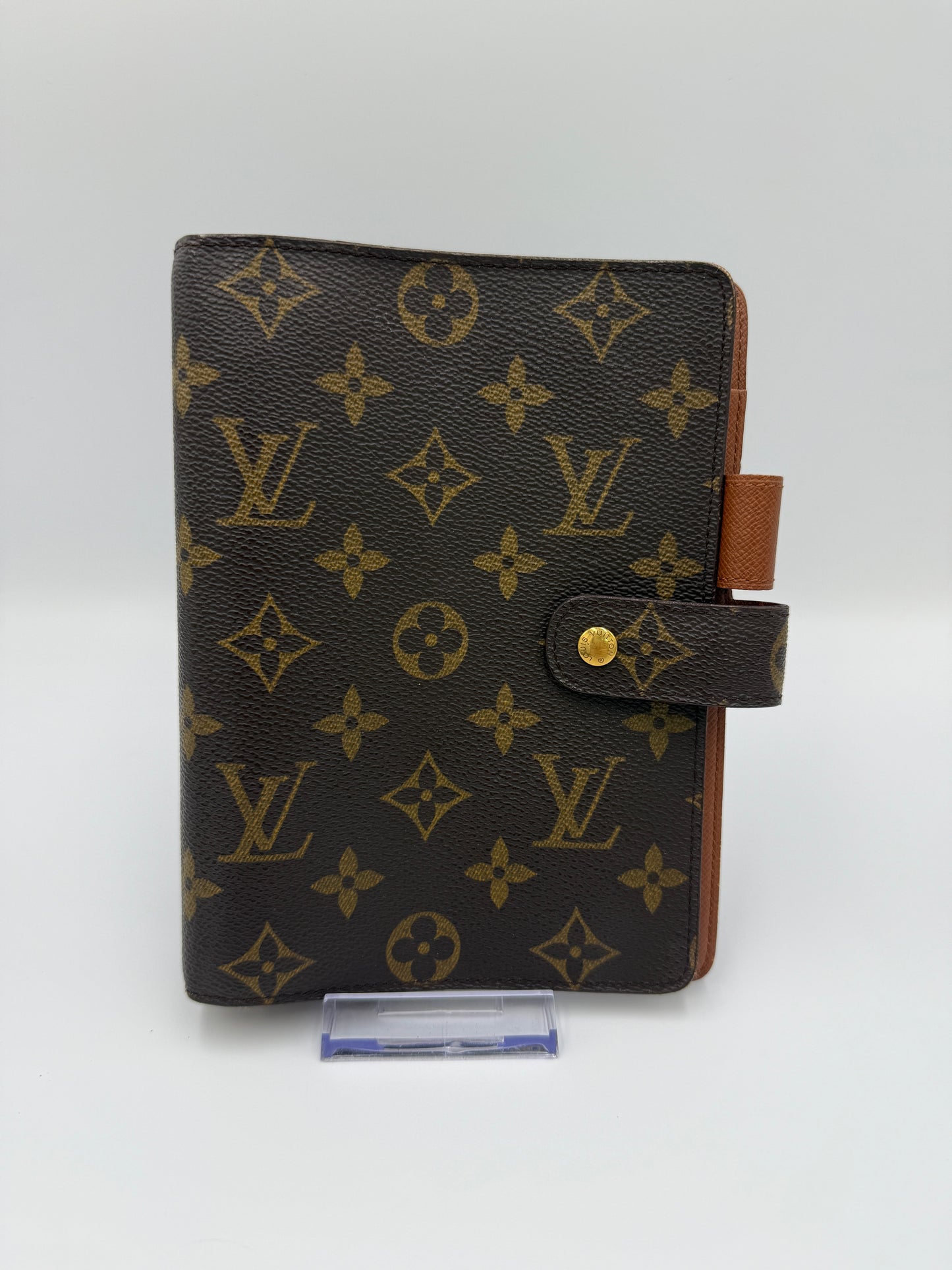 Louis Vuitton Monogram Coated Canvas Agenda MM SP0927