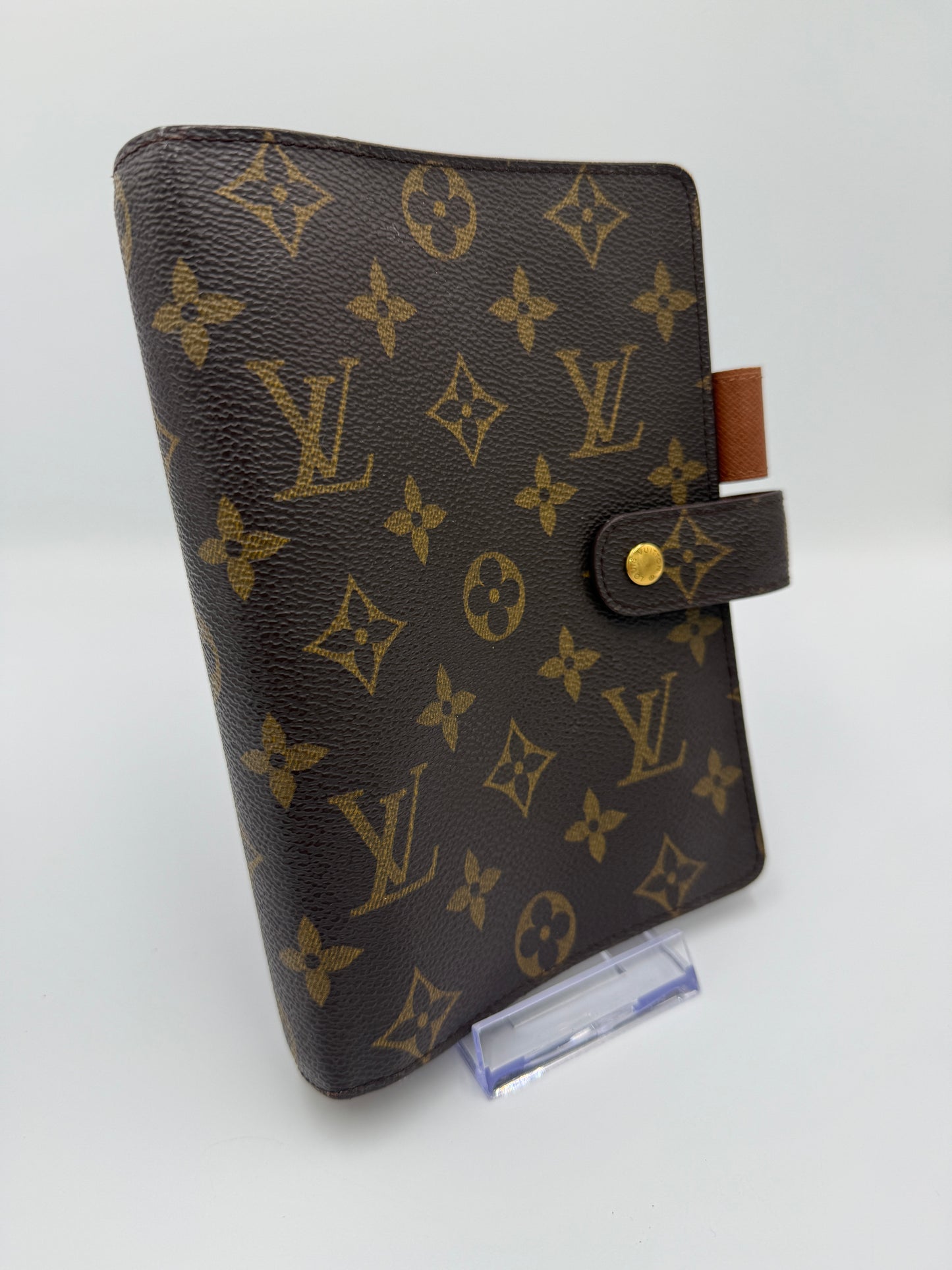 Louis Vuitton Monogram Coated Canvas Agenda MM SP0927