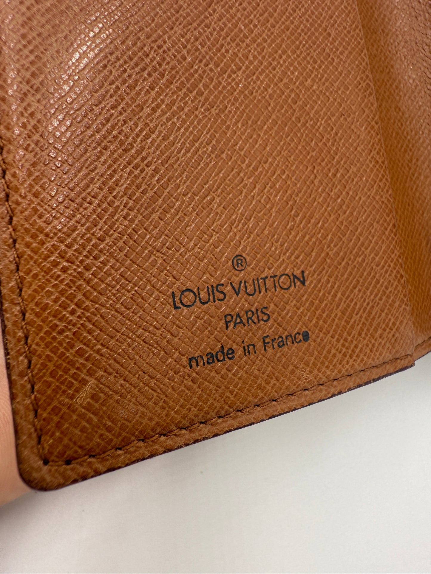 Louis Vuitton Monogram Coated Canvas Mini Agenda TH0967