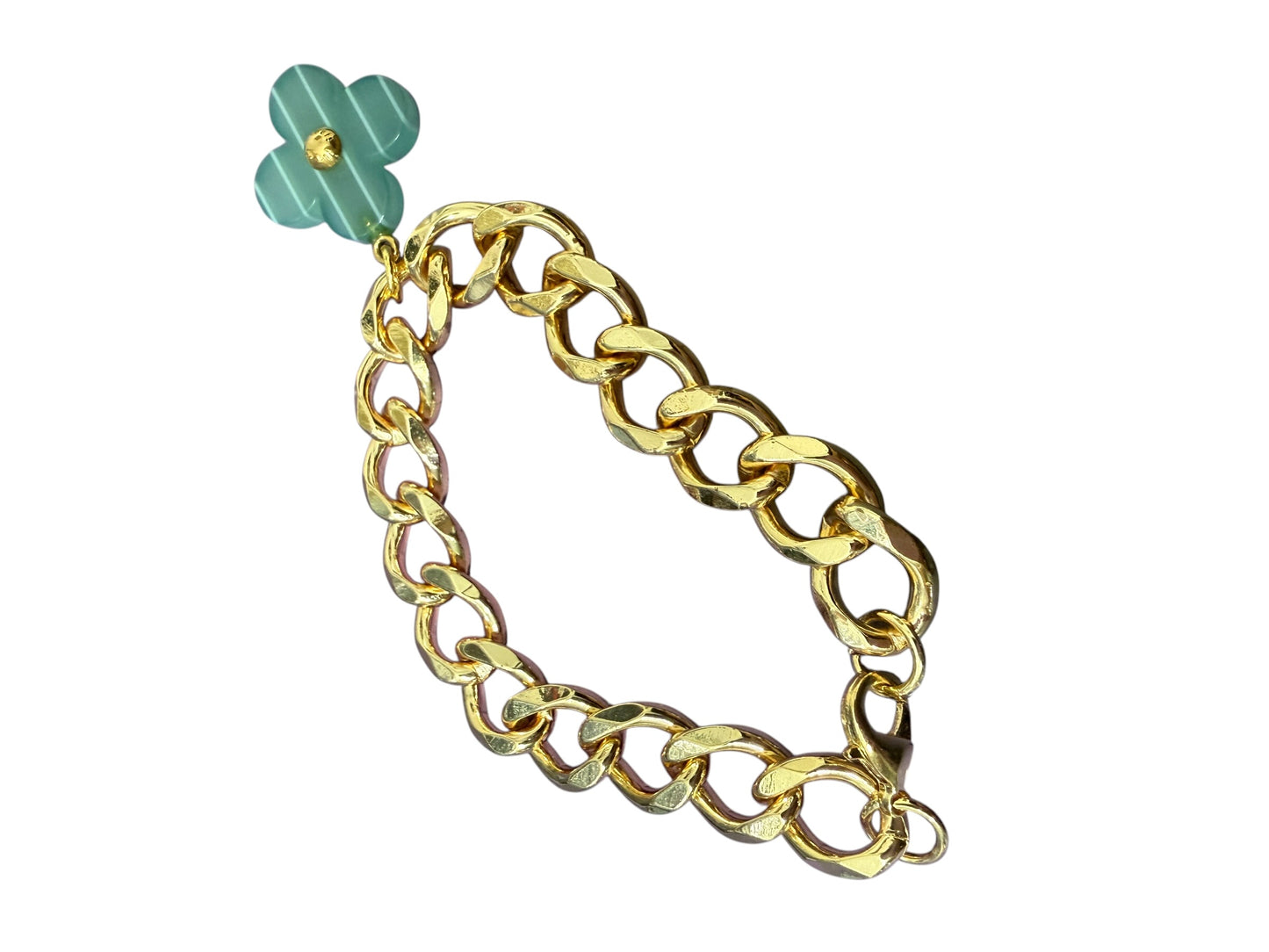 Louis Vuitton Repurposed Mint Blossom Bracelet