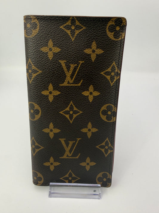 Louis Vuitton Monogram Coated Canvas Long Bifold Wallet CT1915