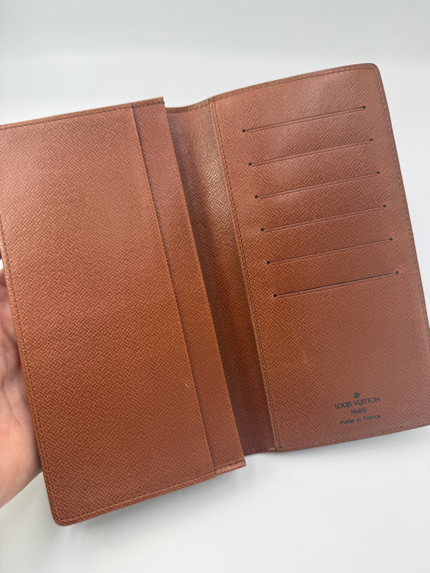 Louis Vuitton Monogram Coated Canvas Long Bifold Wallet CT1915