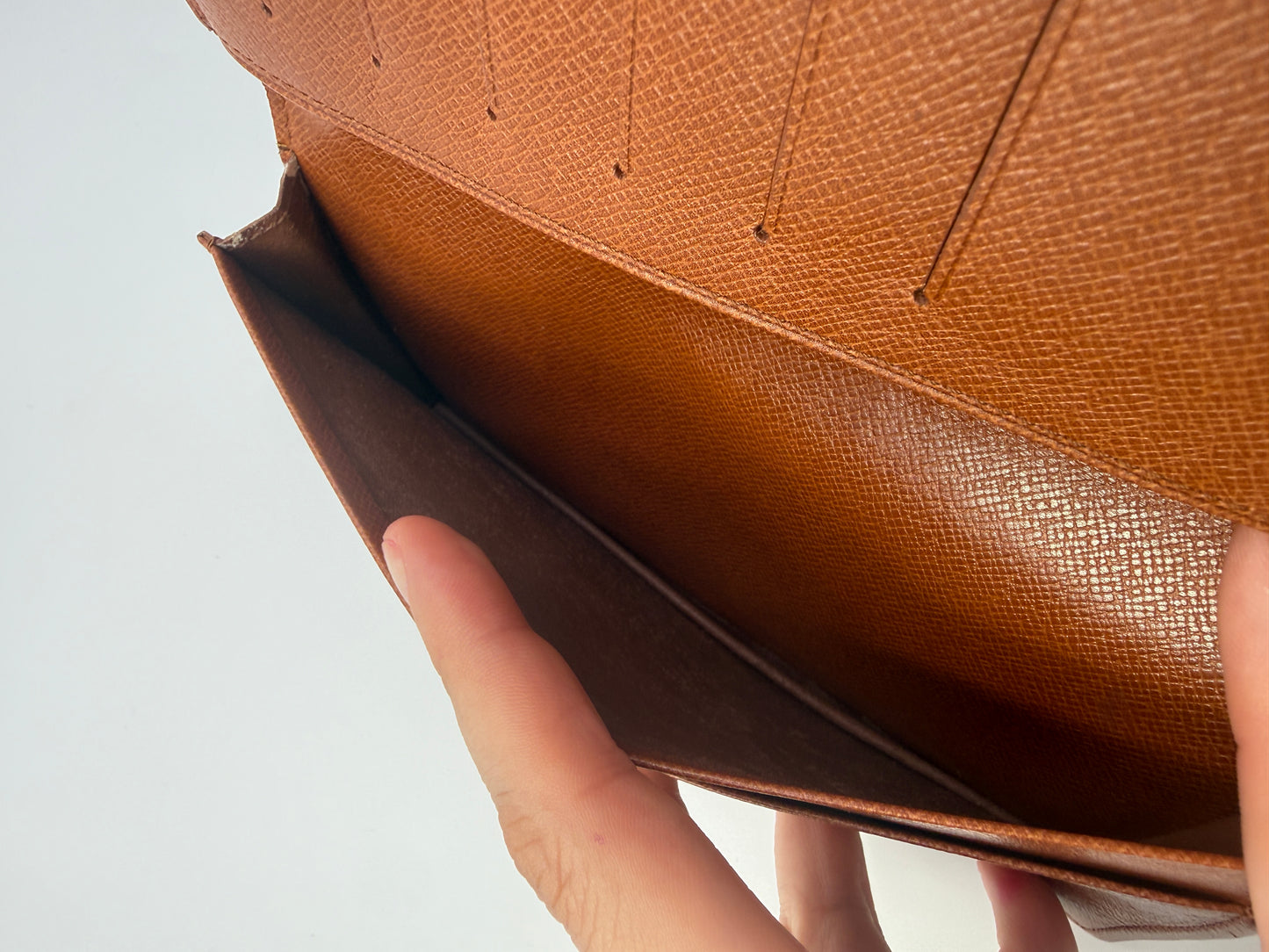 Louis Vuitton Monogram Coated Canvas Long Bifold Wallet CT1915