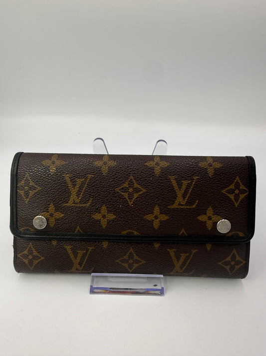 Louis Vuitton Monogram Macassar Porte-Trésor International Wallet MI1151