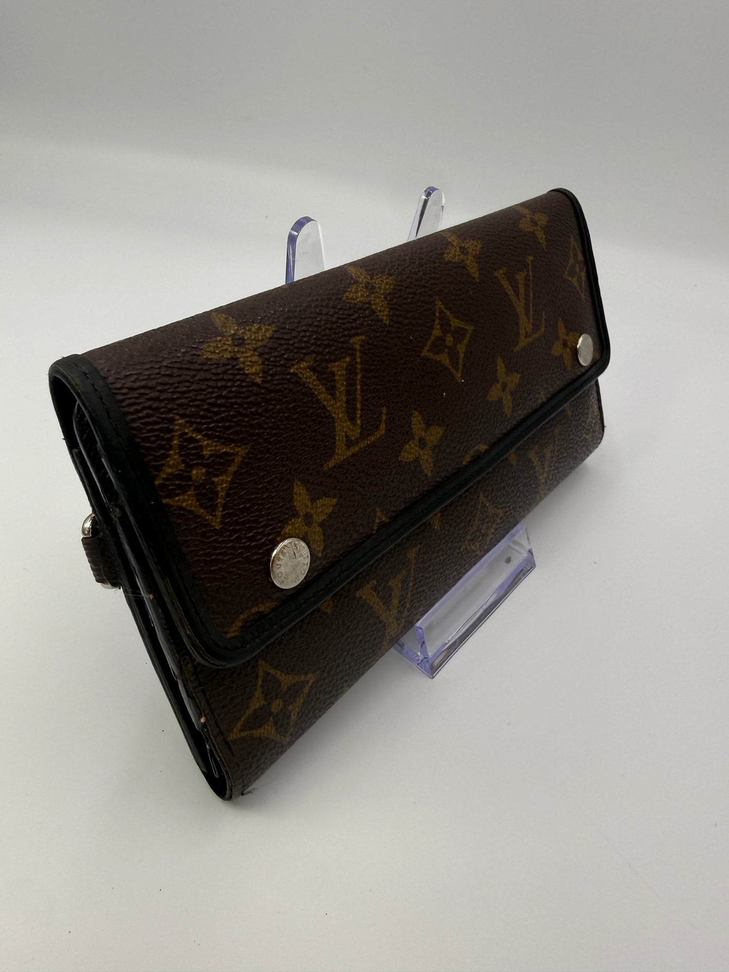 Louis Vuitton Monogram Macassar Porte-Trésor International Wallet MI1151