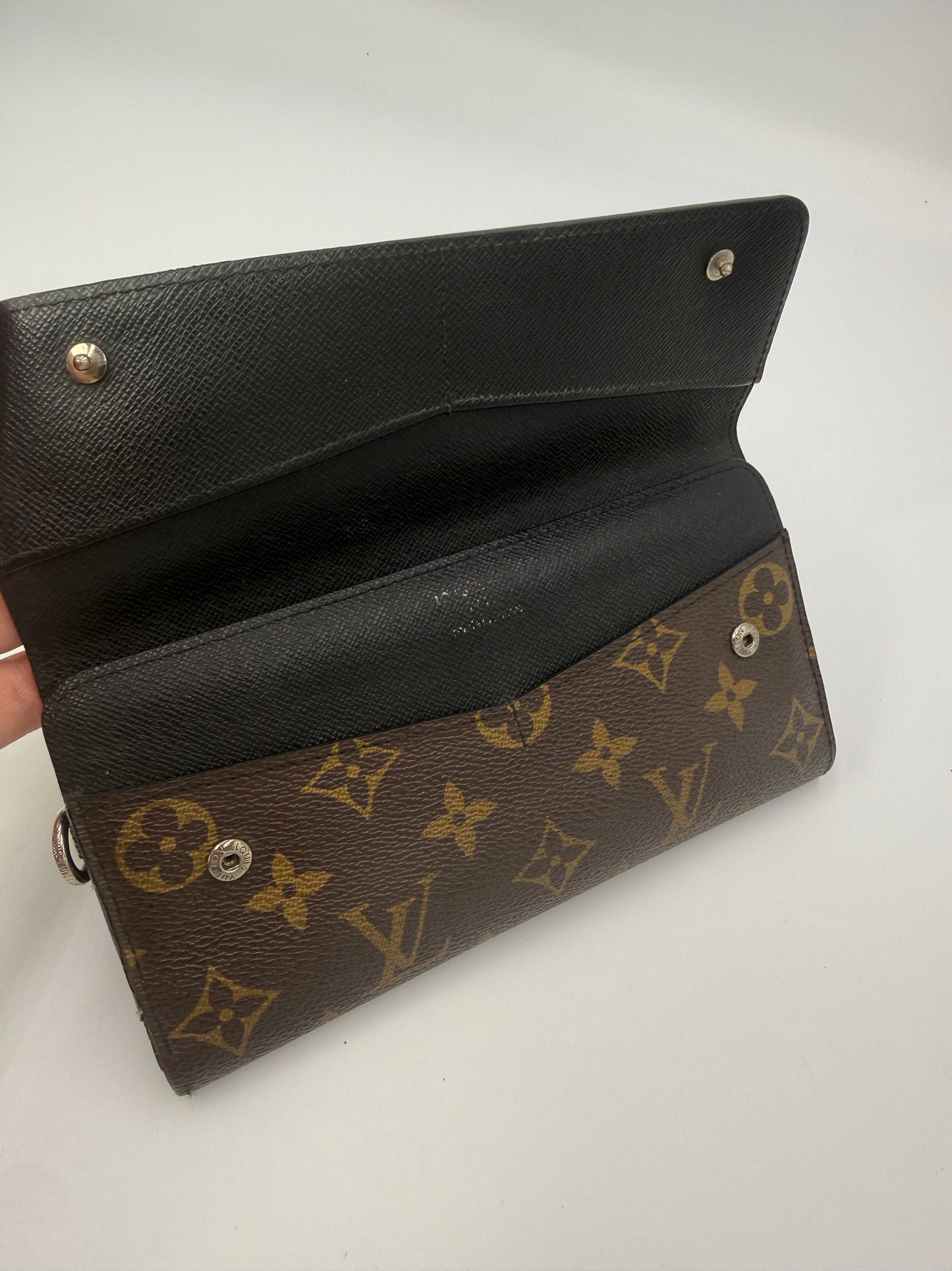 Louis Vuitton Monogram Macassar Porte-Trésor International Wallet MI1151