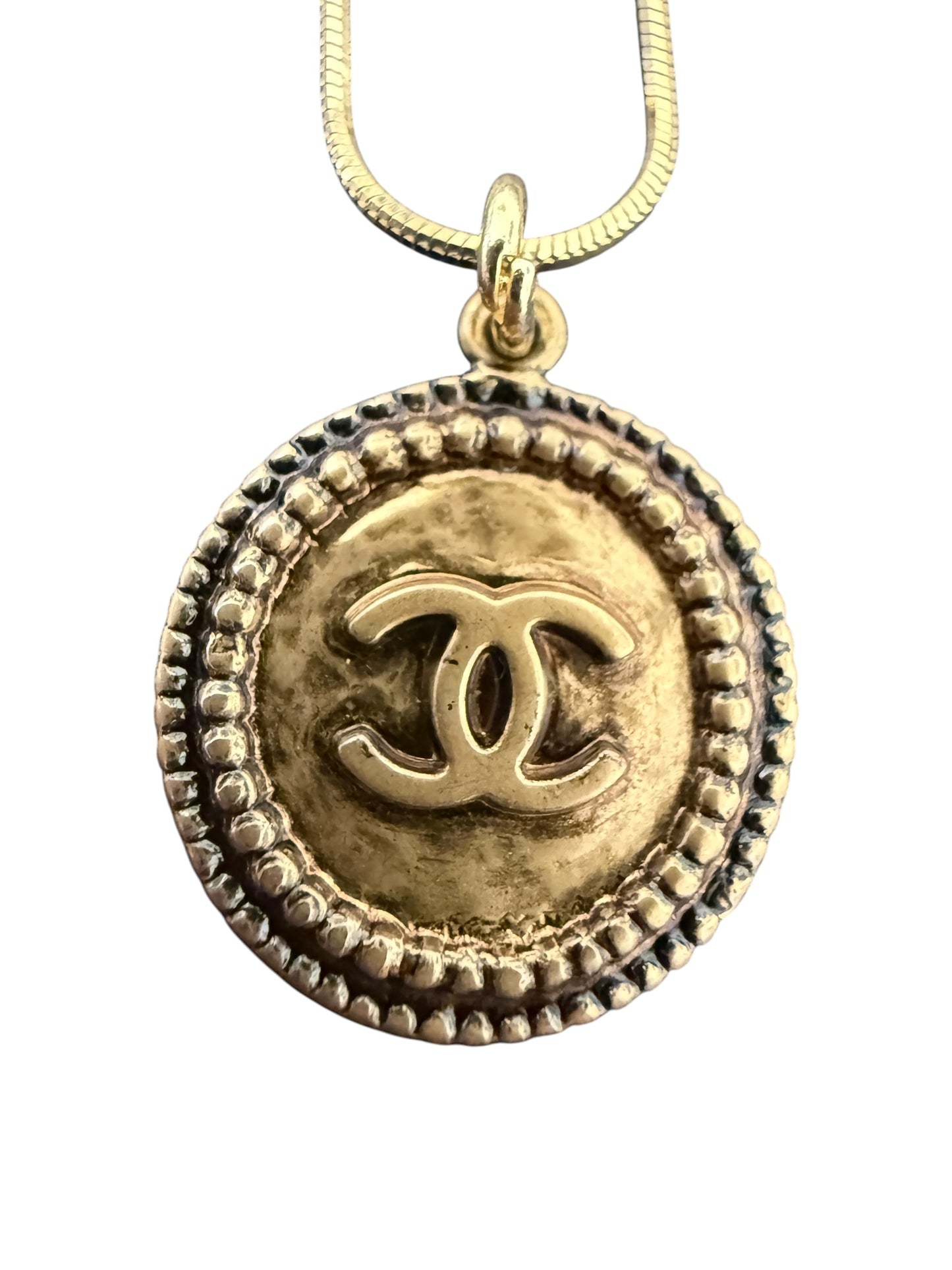 Chanel Repurposed Medallion Necklace