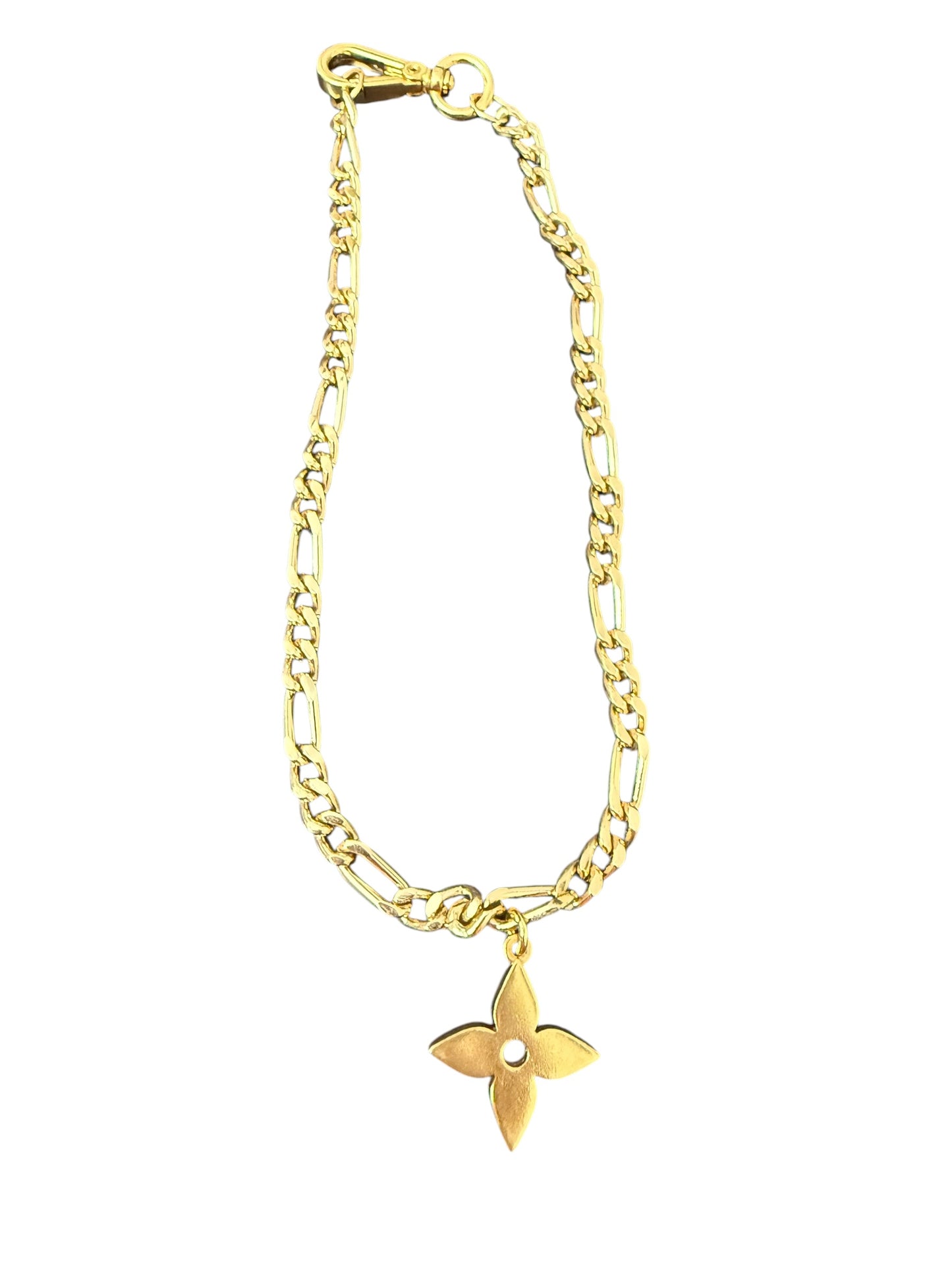 Louis Vuitton Repurposed Monogram Flower Necklace
