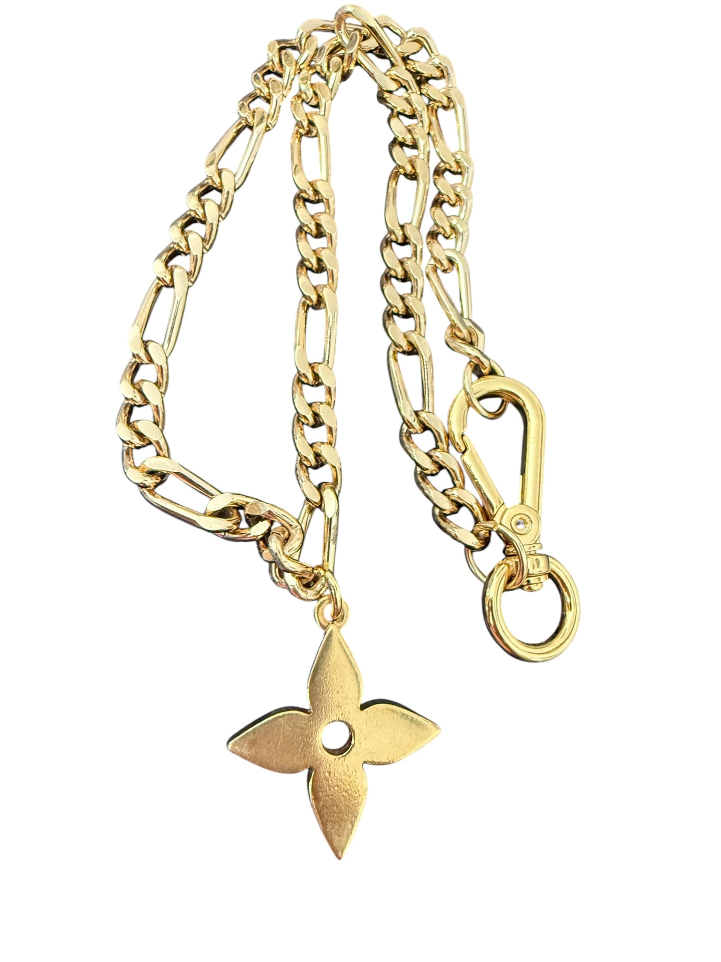 Louis Vuitton Repurposed Monogram Flower Necklace