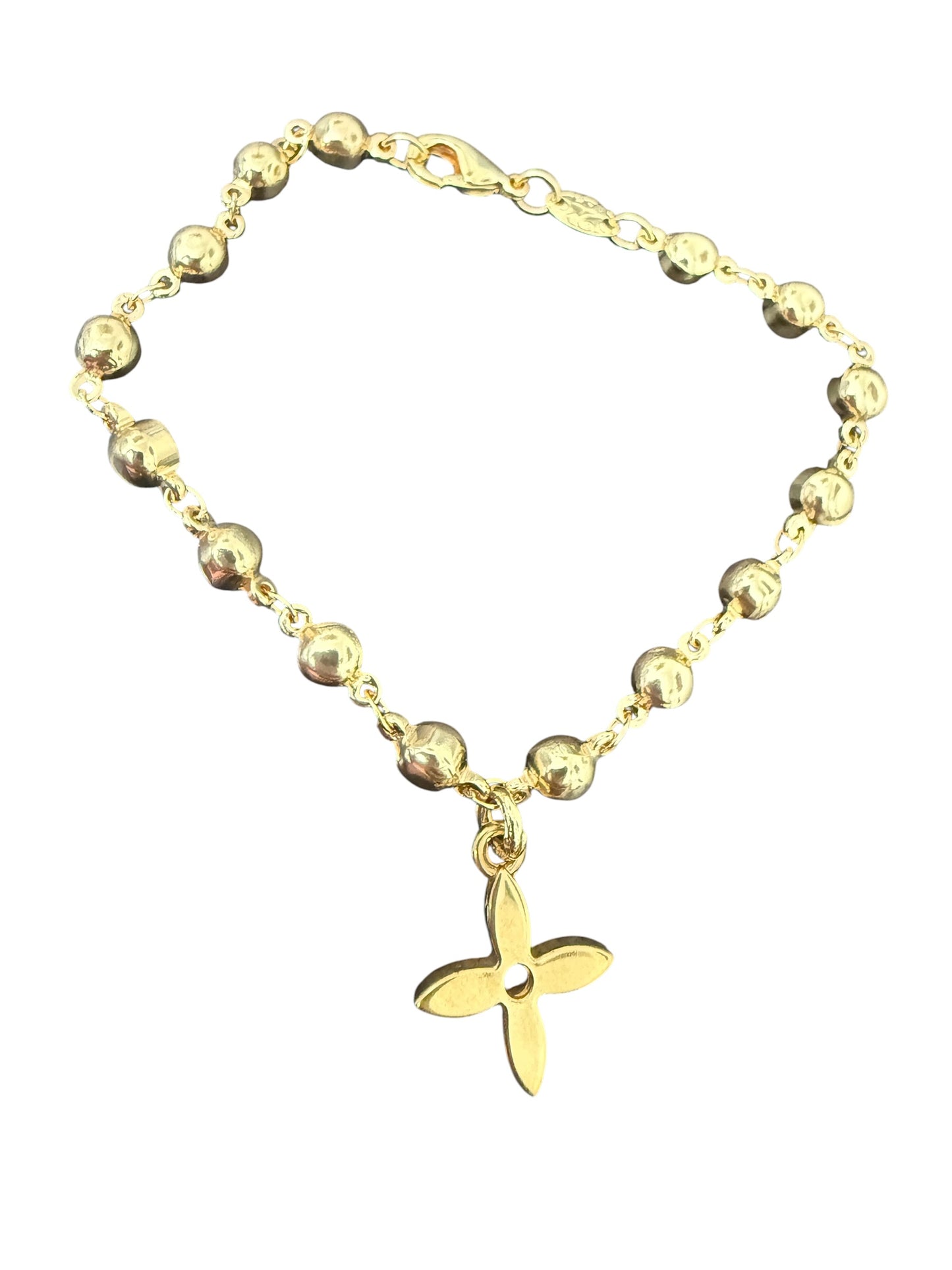 Louis Vuitton Repurposed Monogram Flower Bracelet