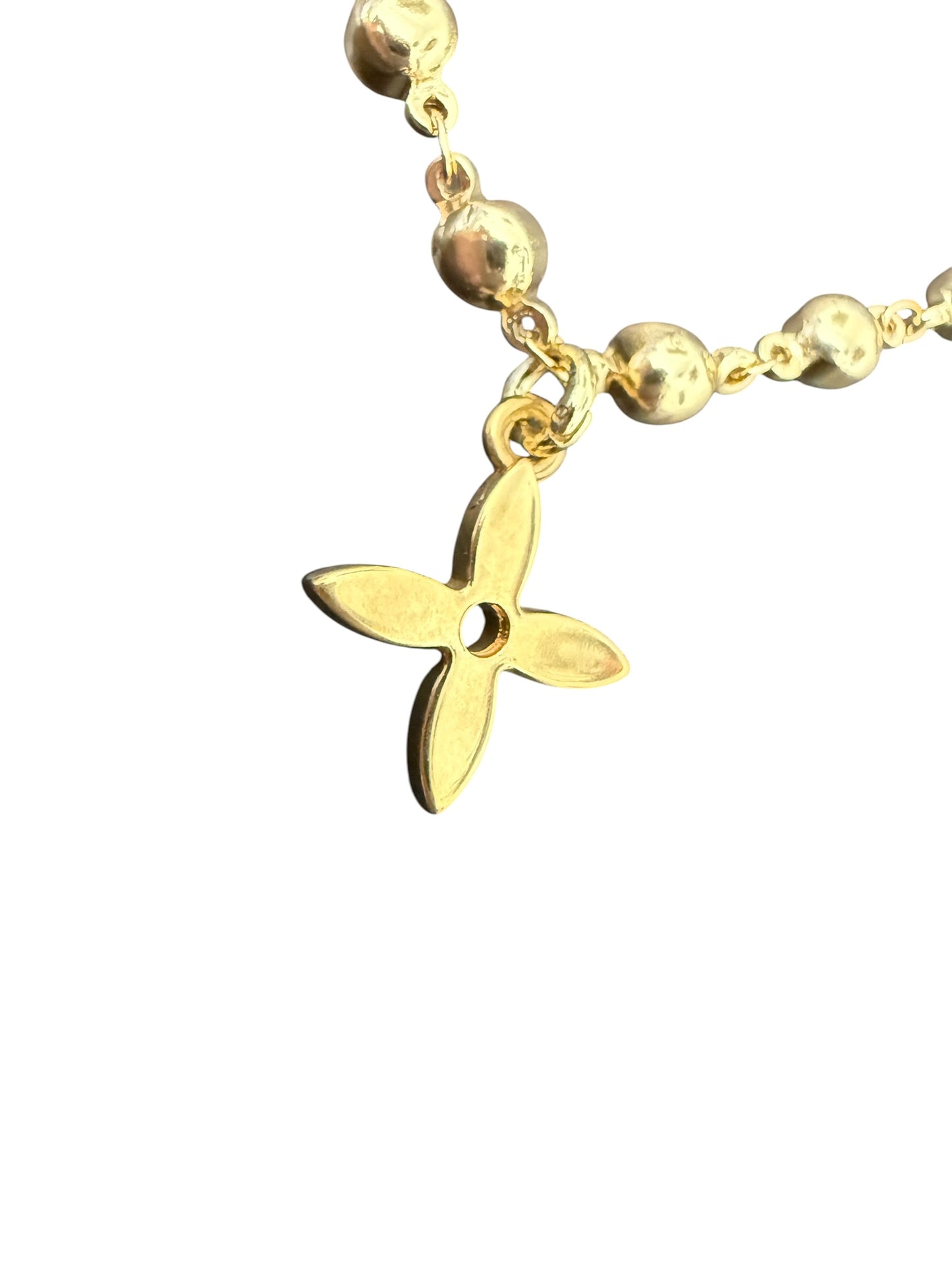 Louis Vuitton Repurposed Monogram Flower Bracelet