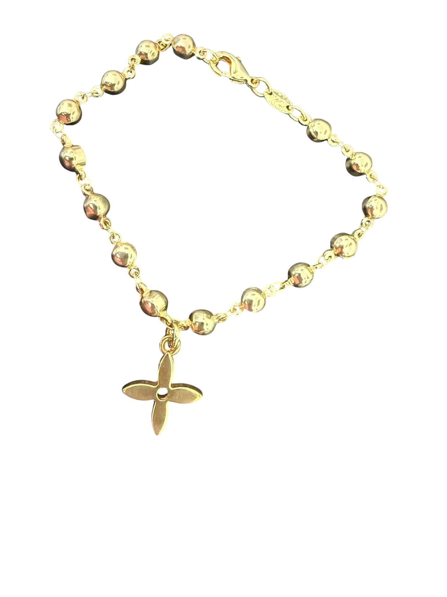 Louis Vuitton Repurposed Monogram Flower Bracelet