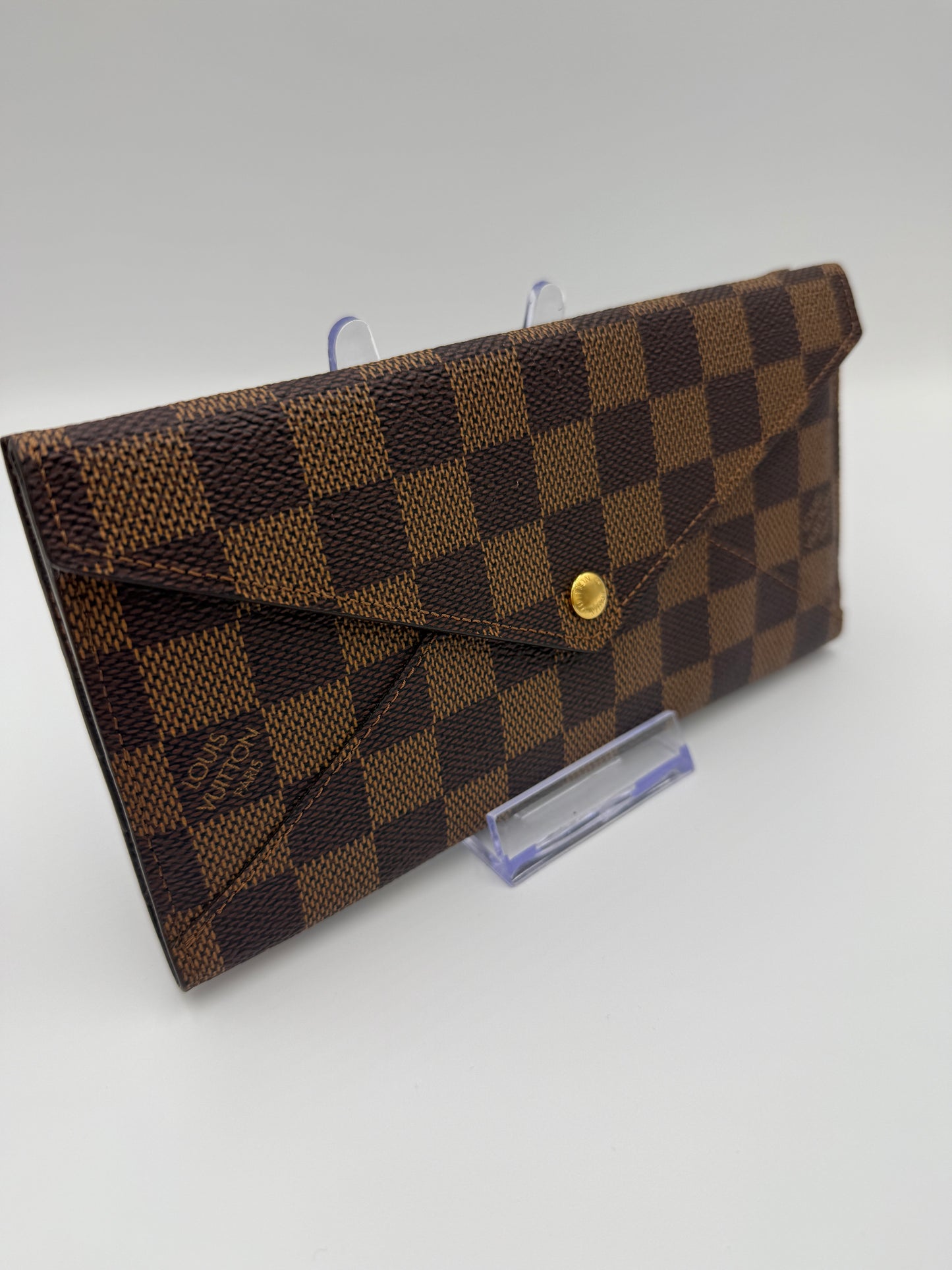 Louis Vuitton Damier Ebene Coated Canvas Origami Wallet TR4101