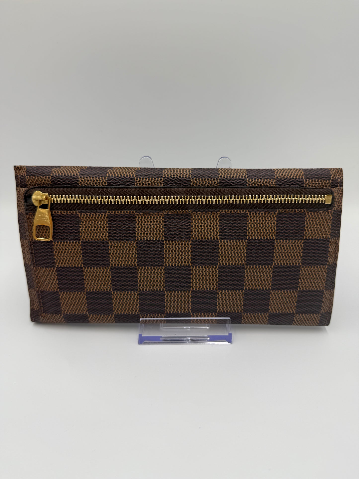 Louis Vuitton Damier Ebene Coated Canvas Origami Wallet TR4101