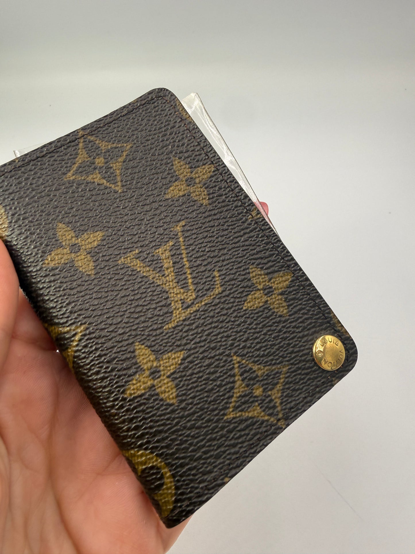 Louis Vuitton Monogram Canvas Business Card Holder CT0017