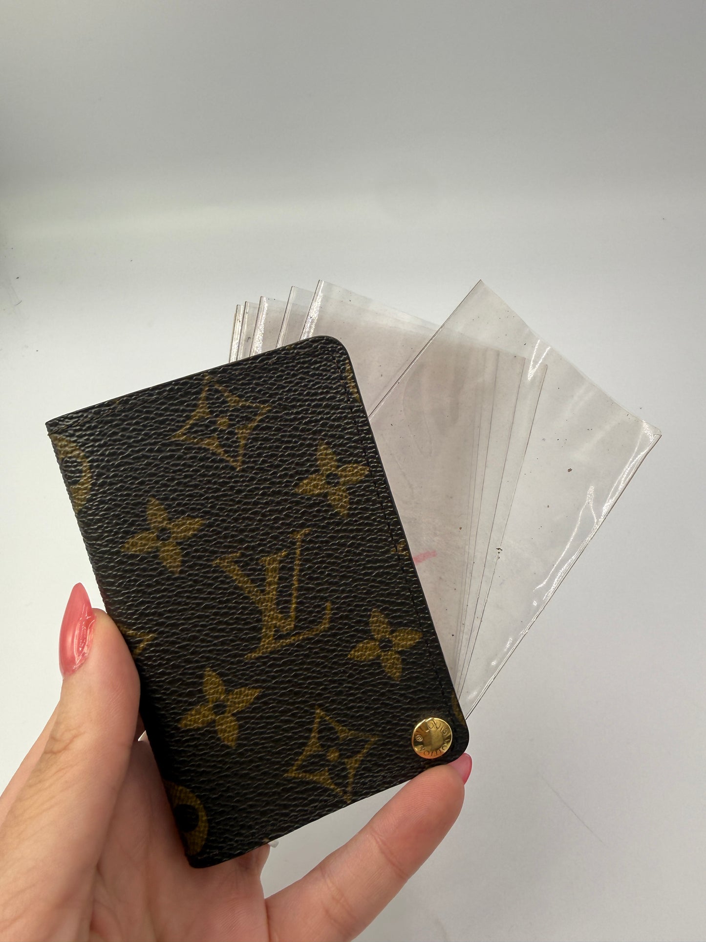 Louis Vuitton Monogram Canvas Business Card Holder CT0017