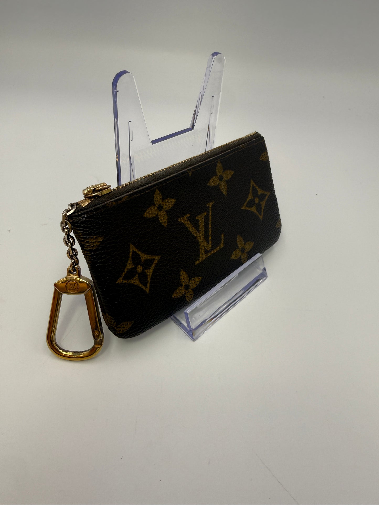 Louis Vuitton Monogram Coated Canvas Key Cles 874