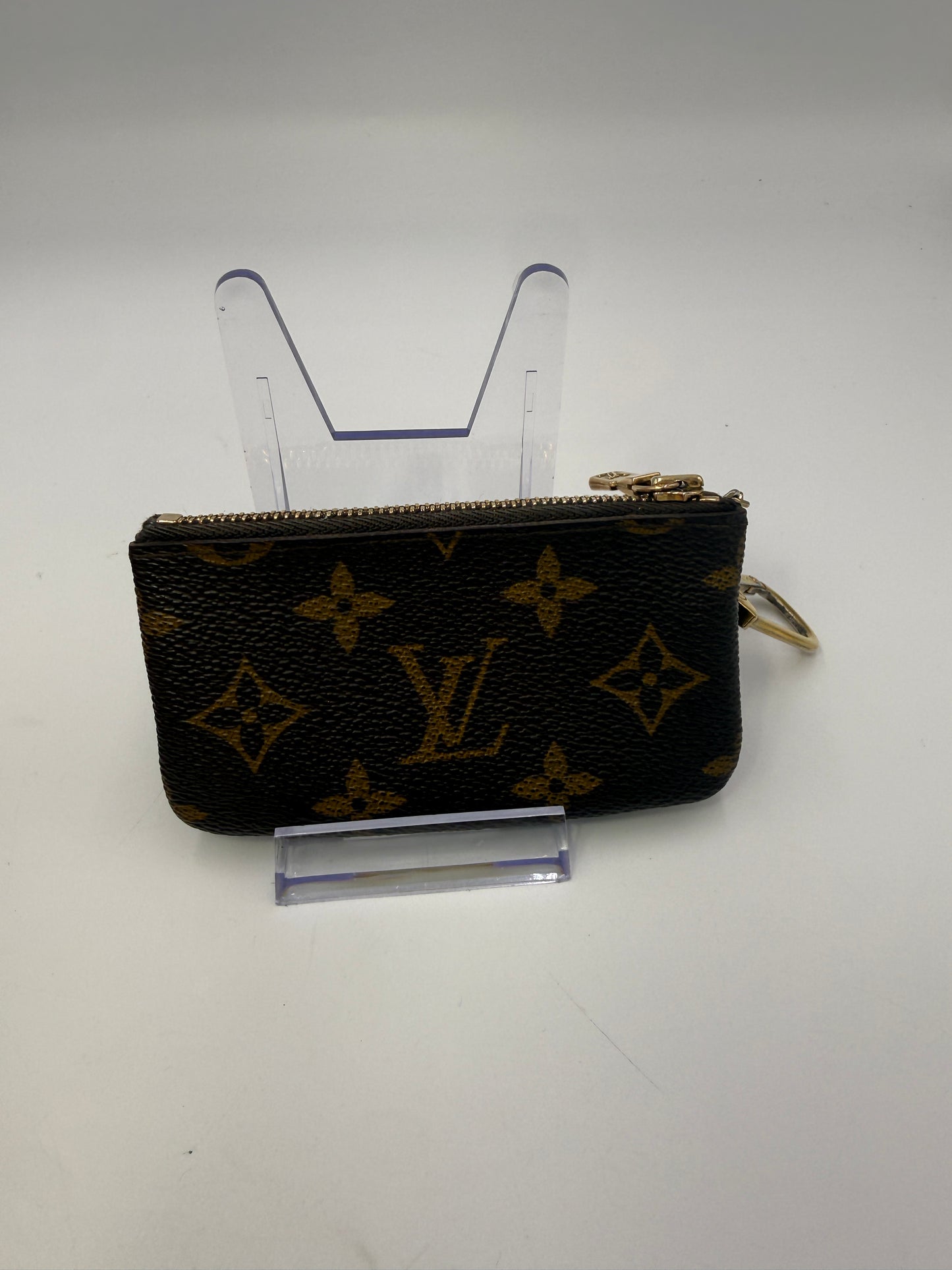 Louis Vuitton Monogram Coated Canvas Key Cles 874