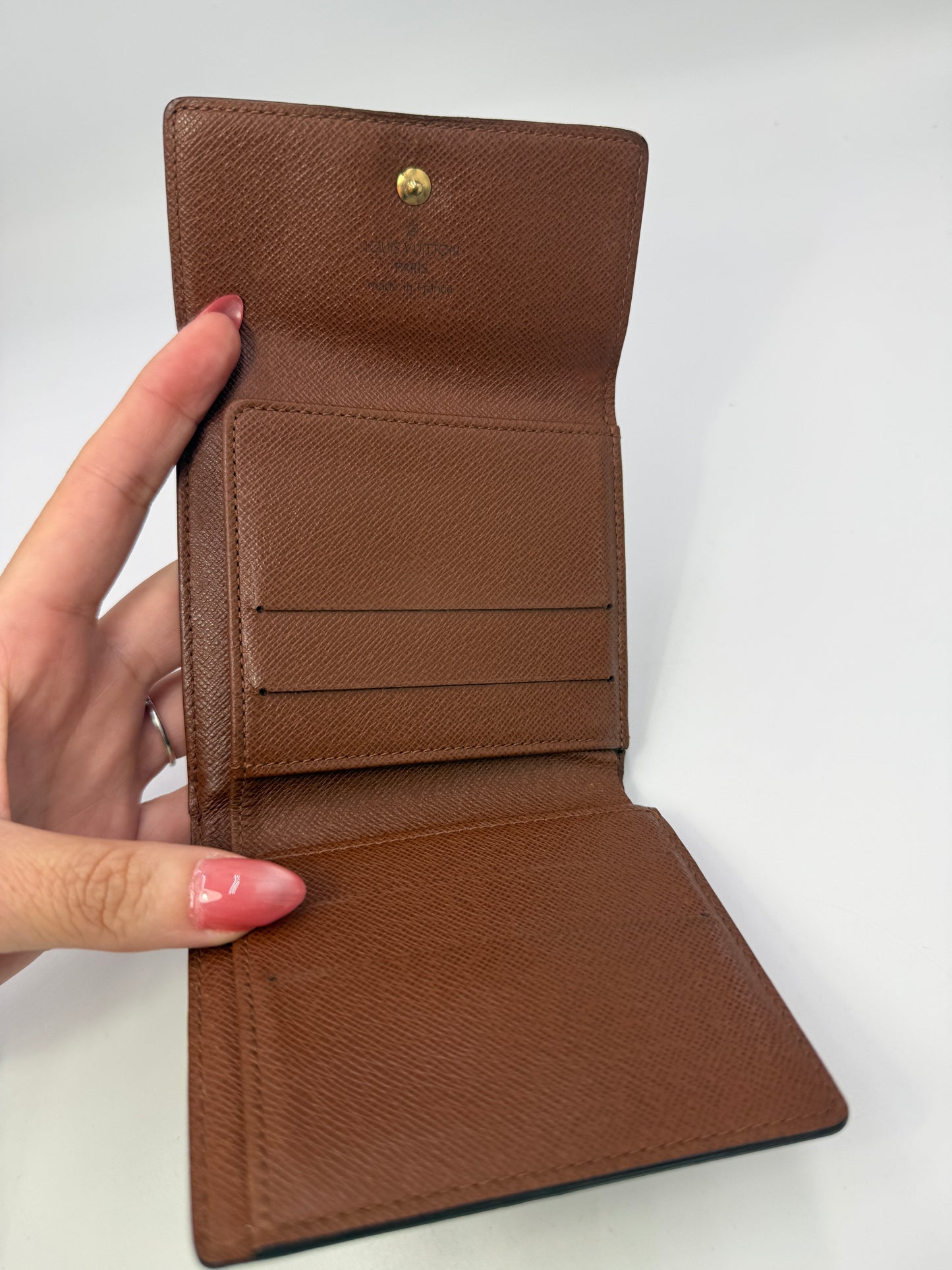 Louis Vuitton Monogram Canvas Elise Wallet SP0012